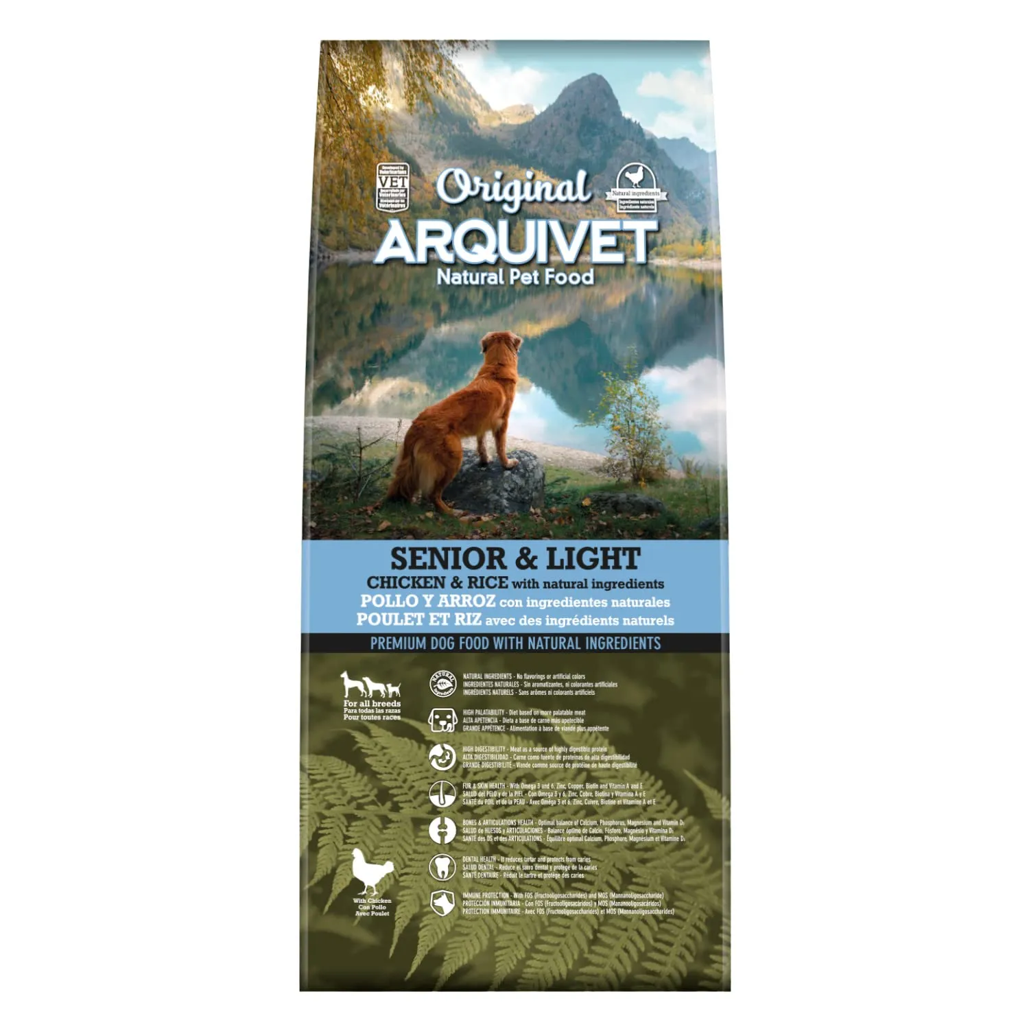 Arquivet Original Senior & Light Pollo e Riso 12 kg - immagine 4
