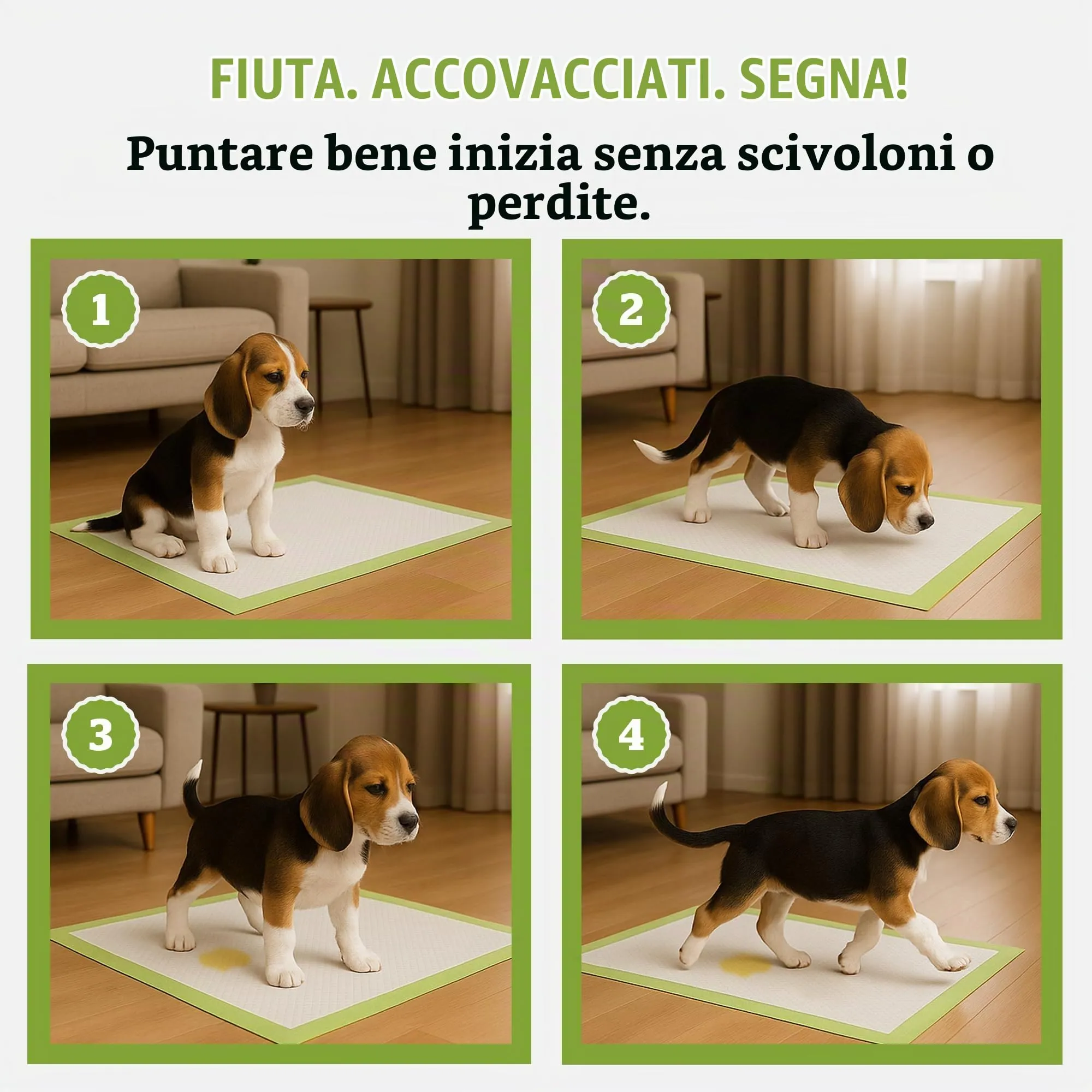 Pogi's Pet Supplies Traversine per cani, 60 x 60 cm, 50 pezzi - immagine 7