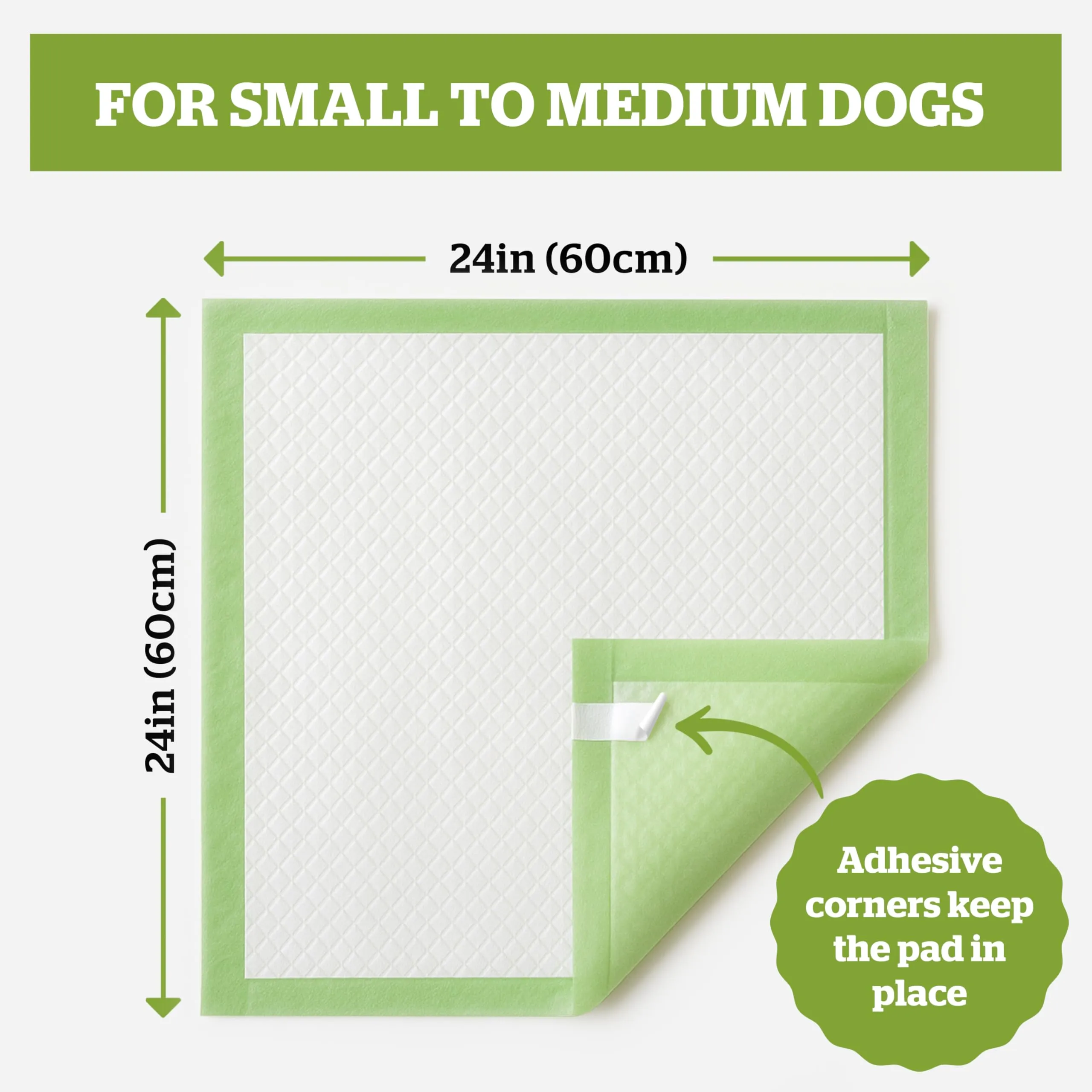 Pogi's Pet Supplies Traversine per cani, 60 x 60 cm, 40 pezzi - immagine 2