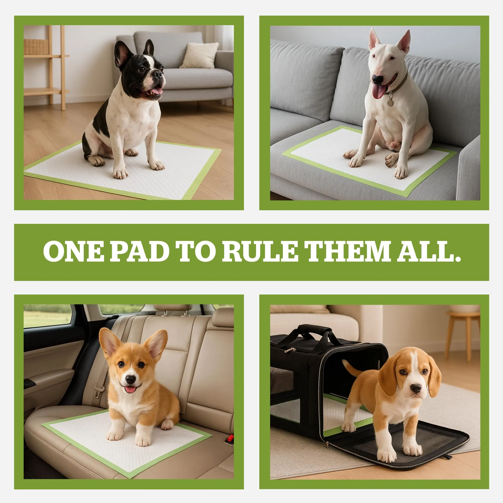 Pogi's Pet Supplies Traversine per cani, 60 x 60 cm, 40 pezzi - immagine 6