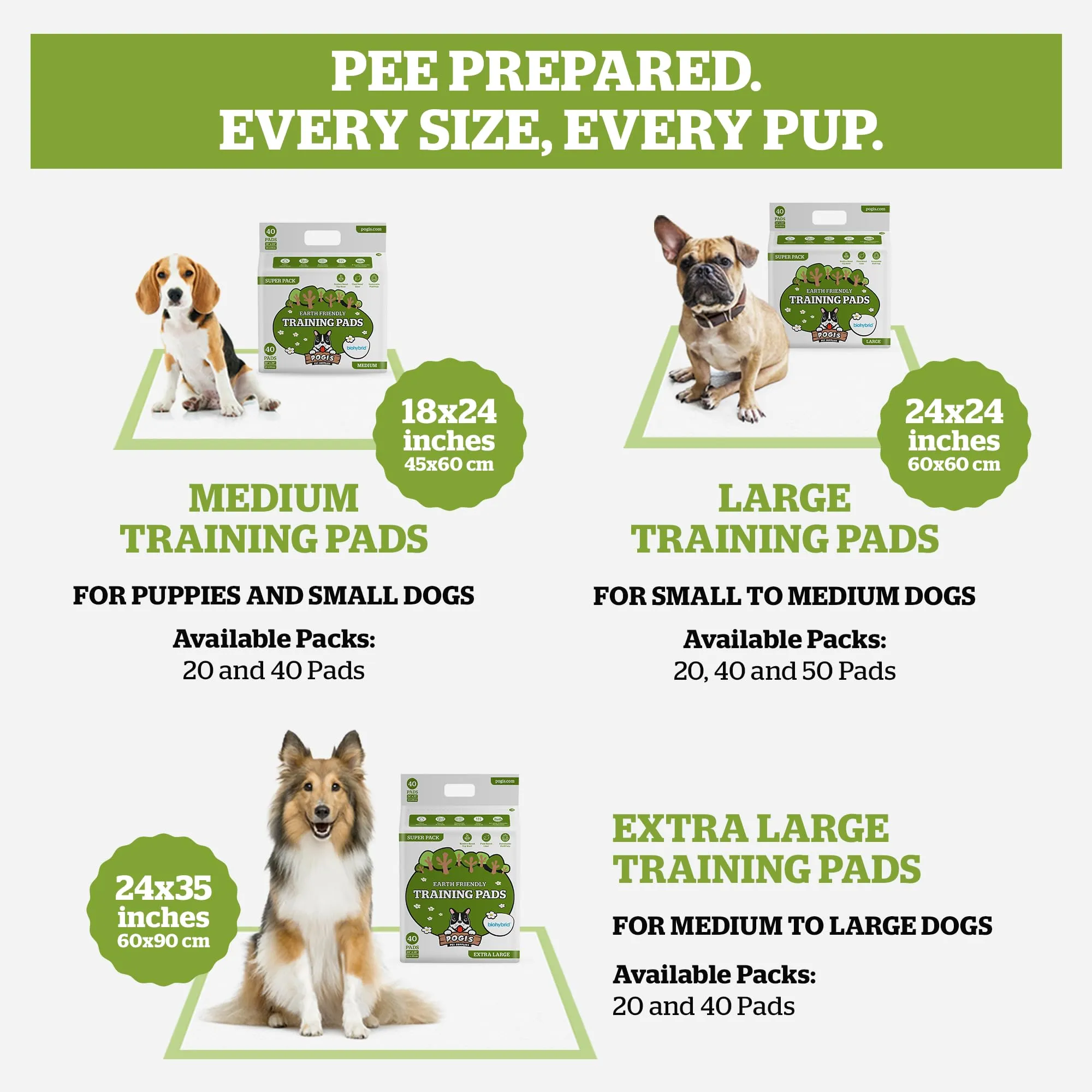 Pogi's Pet Supplies Traversine per cani, 60 x 60 cm, 40 pezzi - immagine 8