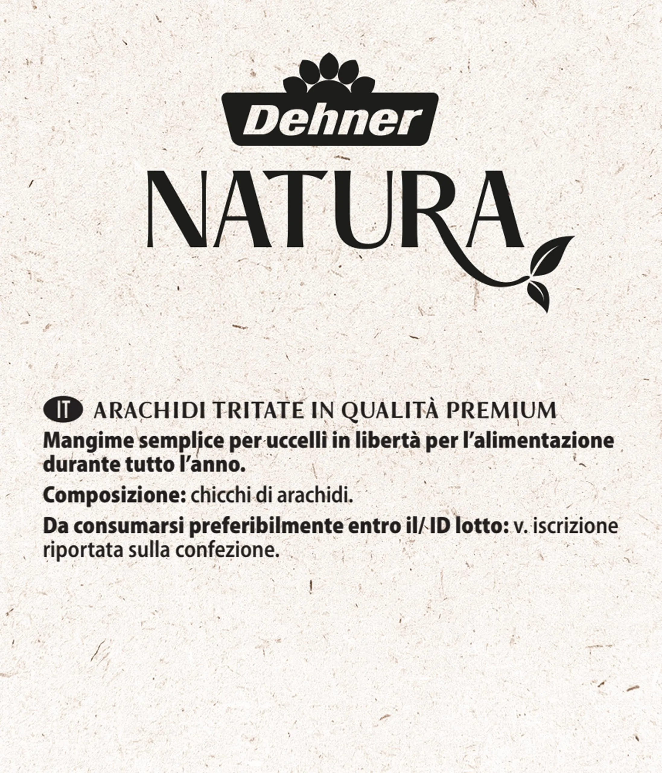 Dehner Natura Premium mangime per uccelli selvatici, arachidi tritate, 5 kg - immagine 3