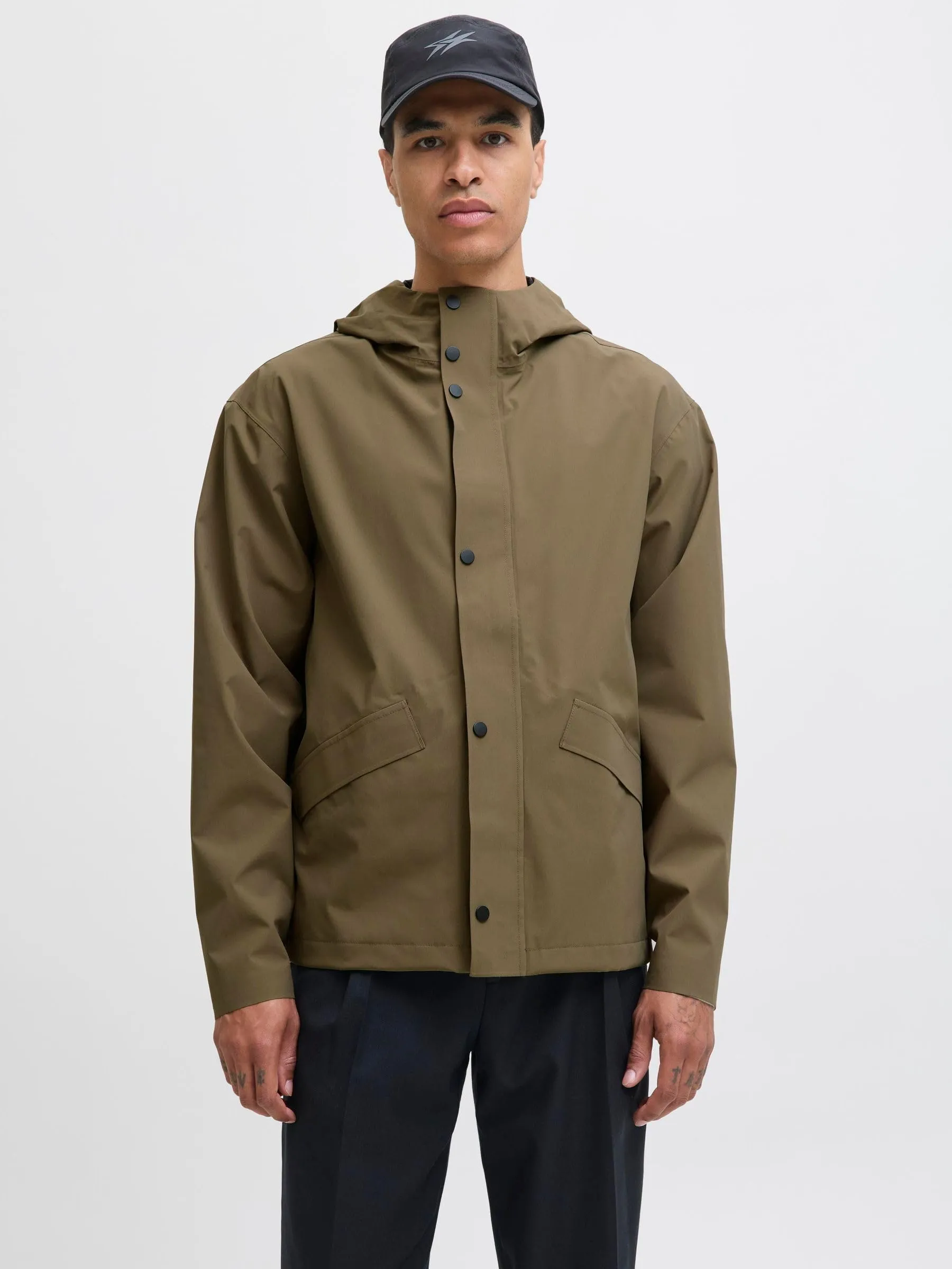 Jack & Jones Impermeabile Stone Gray - immagine 2
