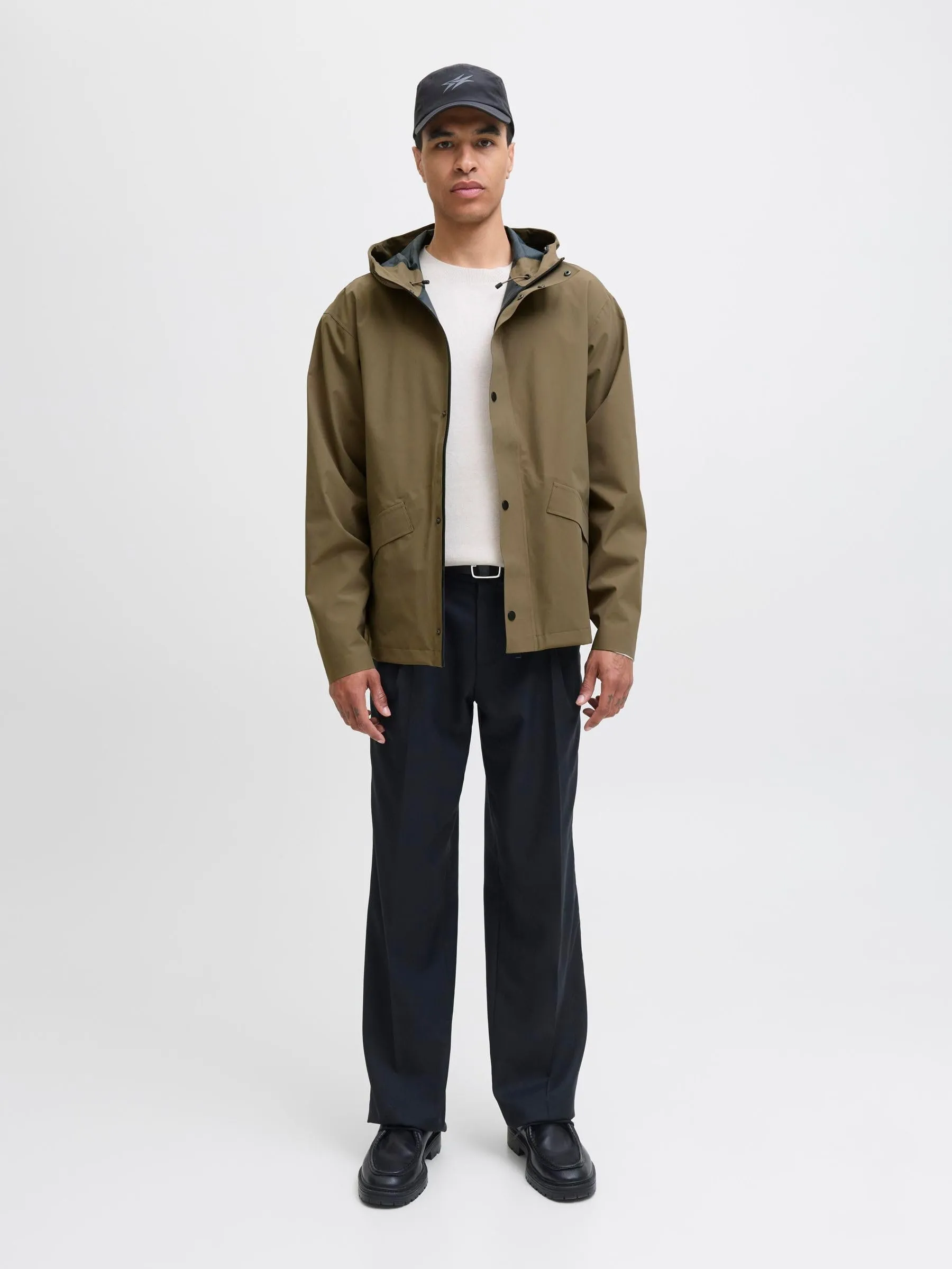 Jack & Jones Impermeabile Stone Gray - immagine 5
