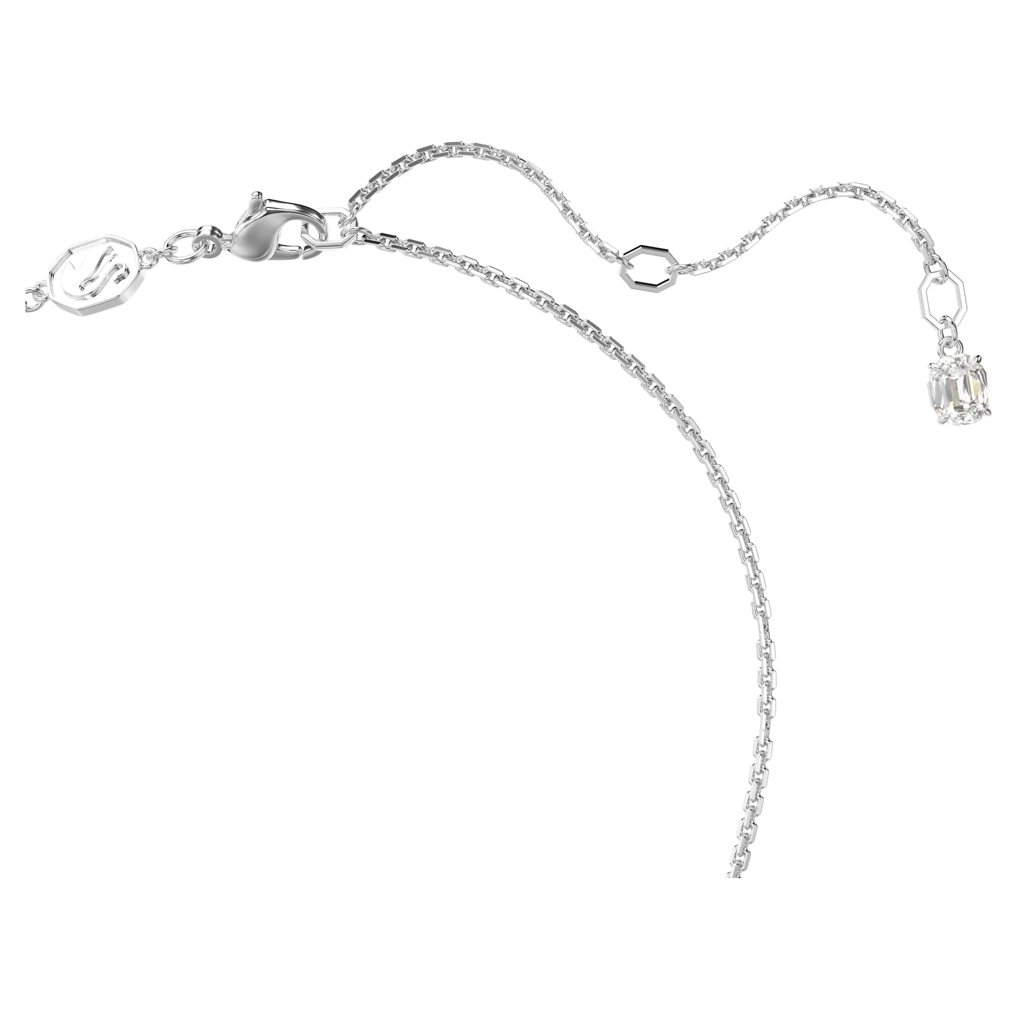 Swarovski Pendente Mesmera, Taglio Misto, Blu, Placcato Rodio - immagine 3