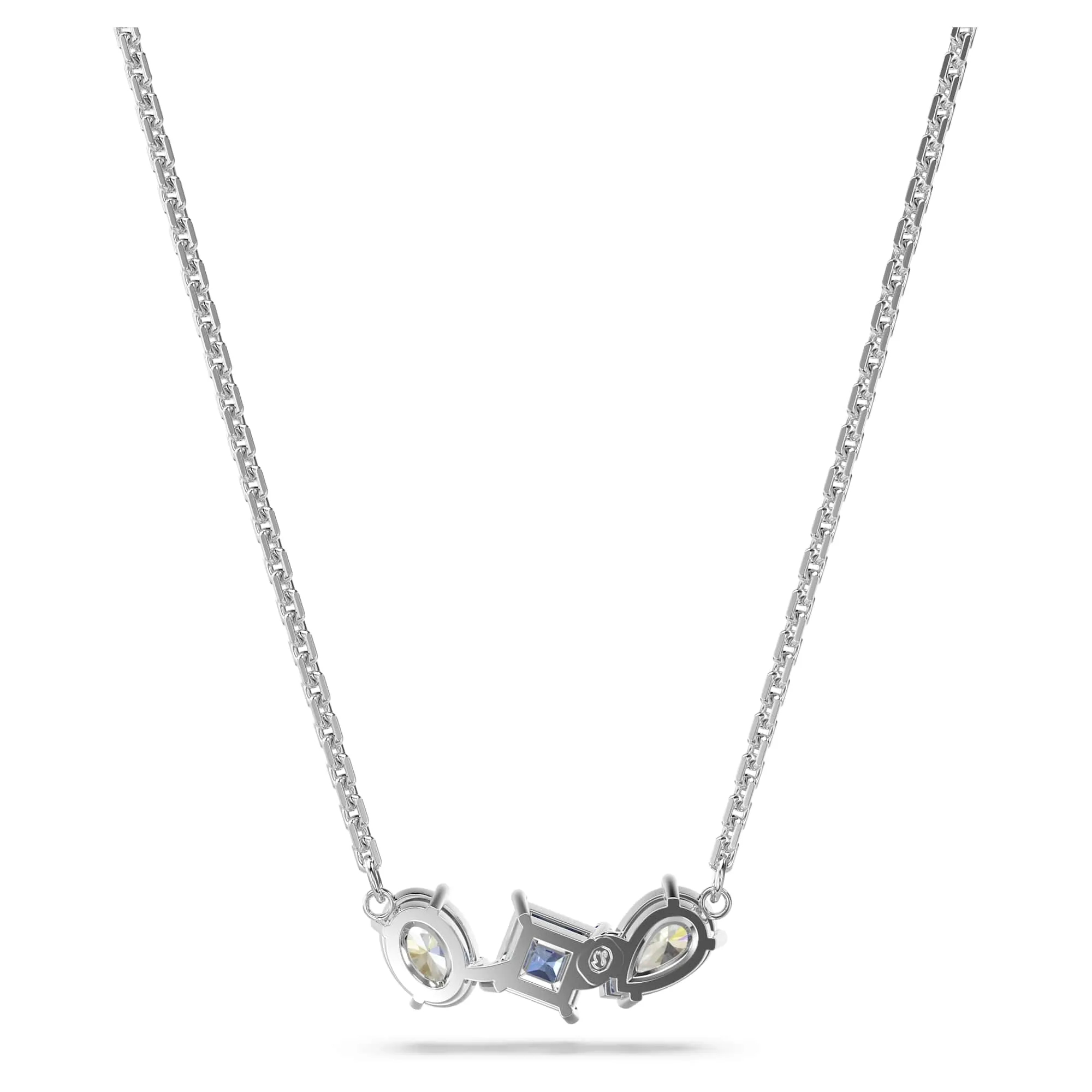 Swarovski Pendente Mesmera, Taglio Misto, Blu, Placcato Rodio - immagine 5