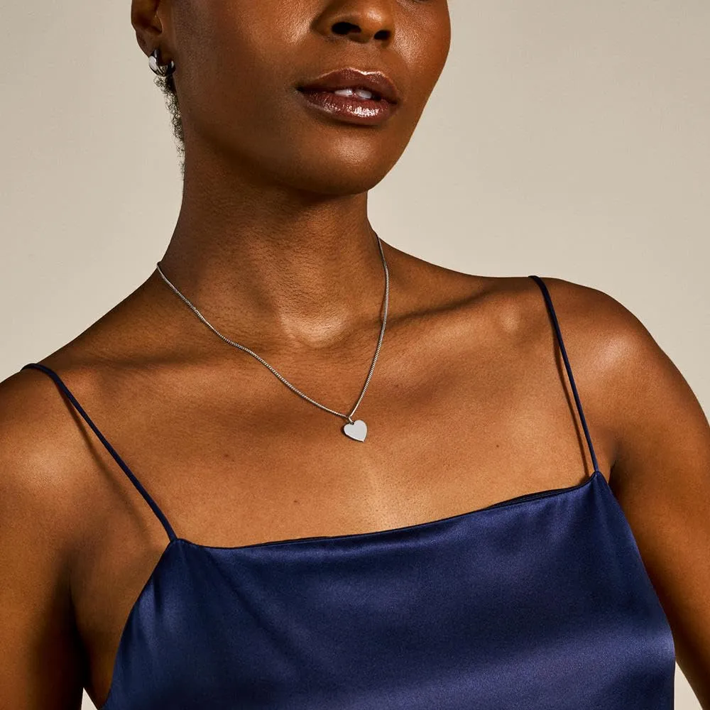 Fossil Vintage Iconic Collana da Donna in Acciaio Inossidabile, JF03330040 - immagine 2