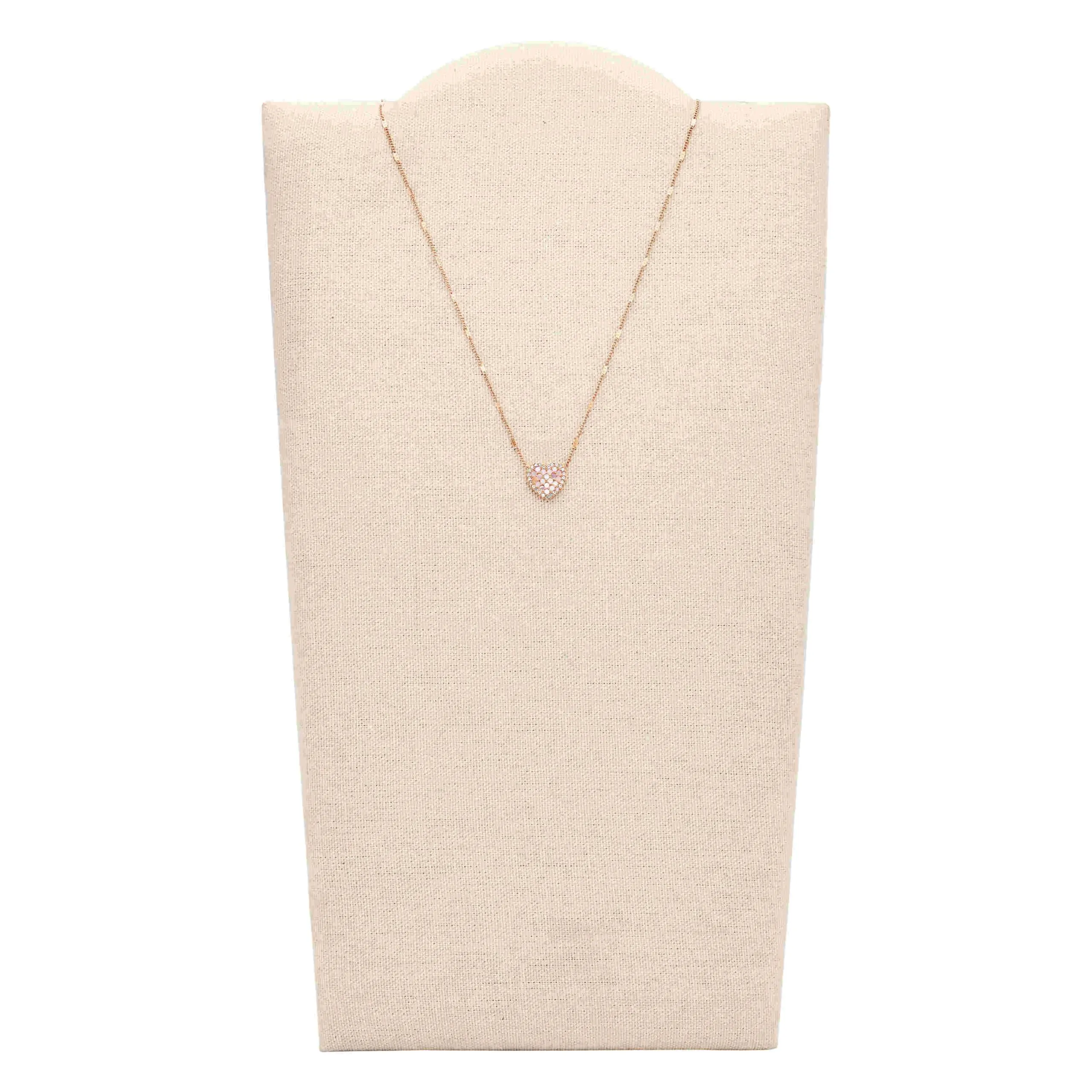 Fossil Vintage Glitz Collana da Donna in Acciaio Inossidabile Oro Rosa JF03164791 - immagine 5
