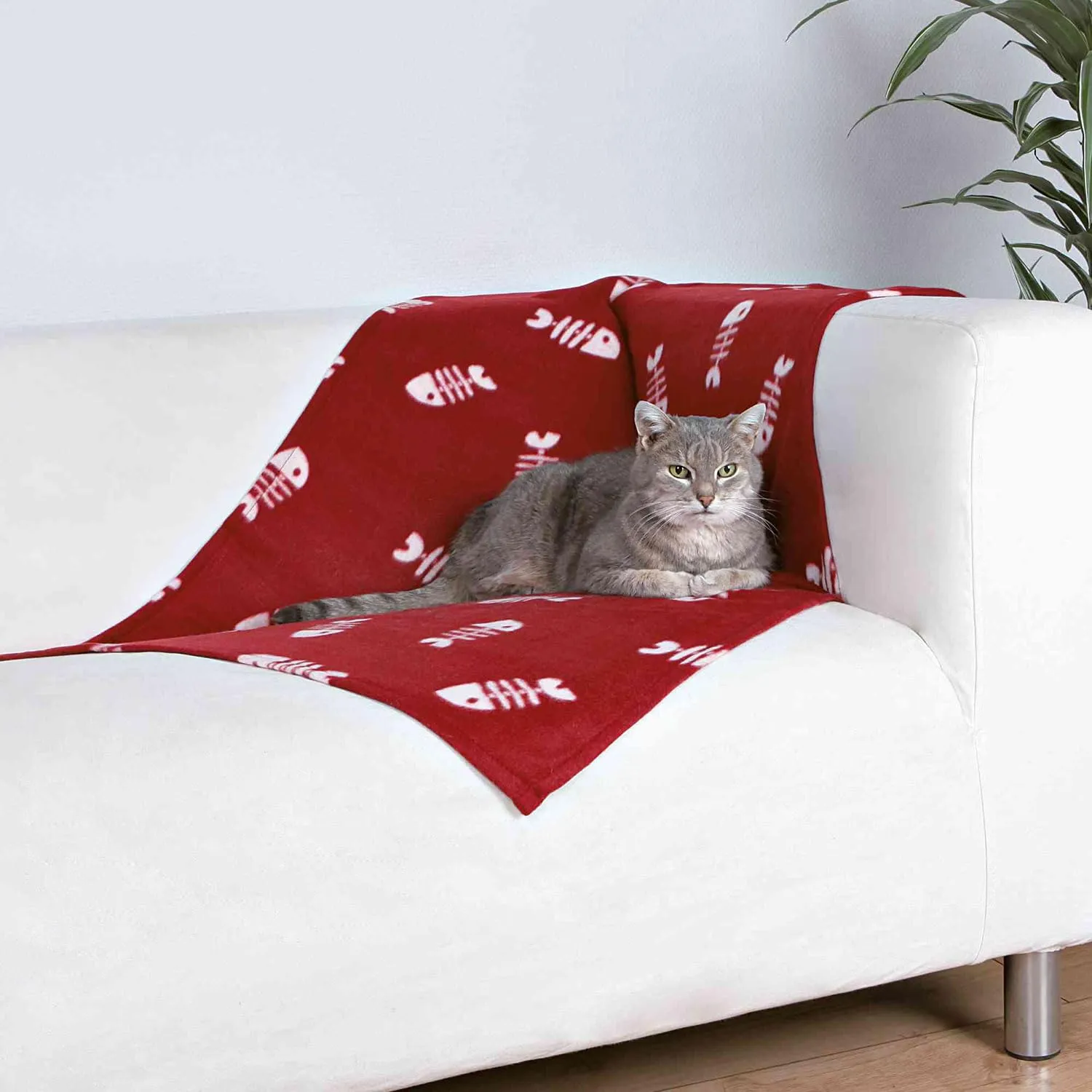 Trixie Coperta in pile Beany 37193, 100 x 70 cm, Nero - immagine 3