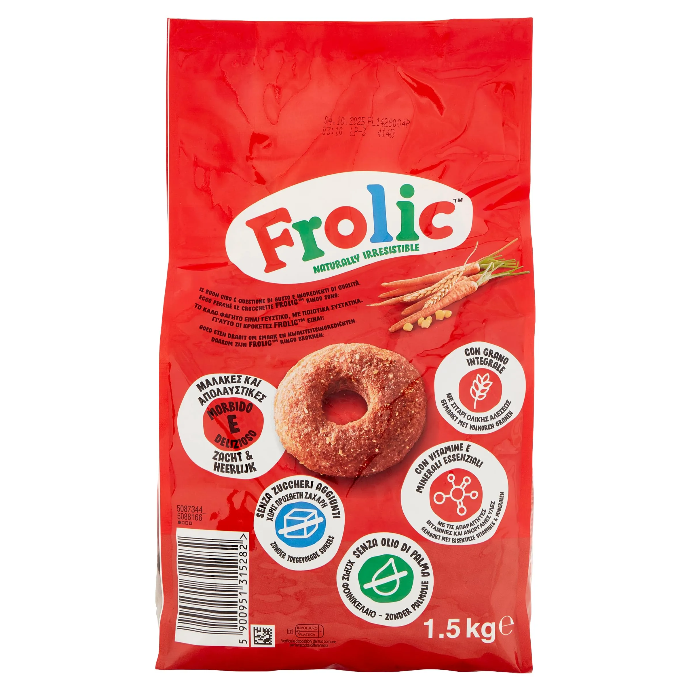 Frolic Complete Croccantini per Cane al gusto di Pollame Fresco, 4 x 1,5 kg - immagine 2
