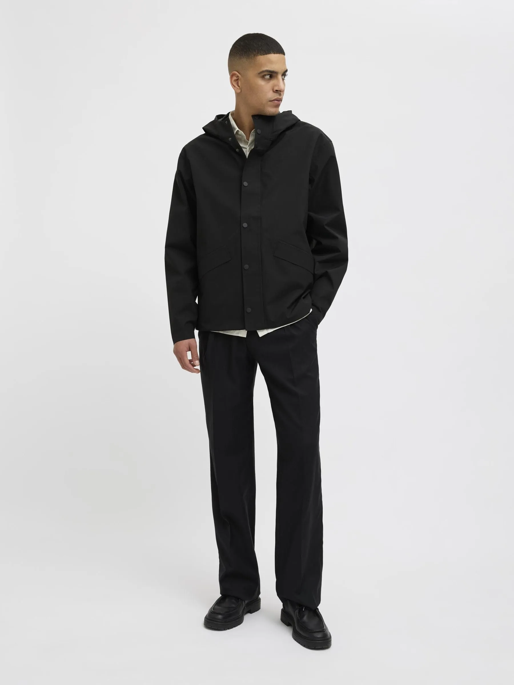 Jack & Jones Impermeabile Nero XXL - immagine 3