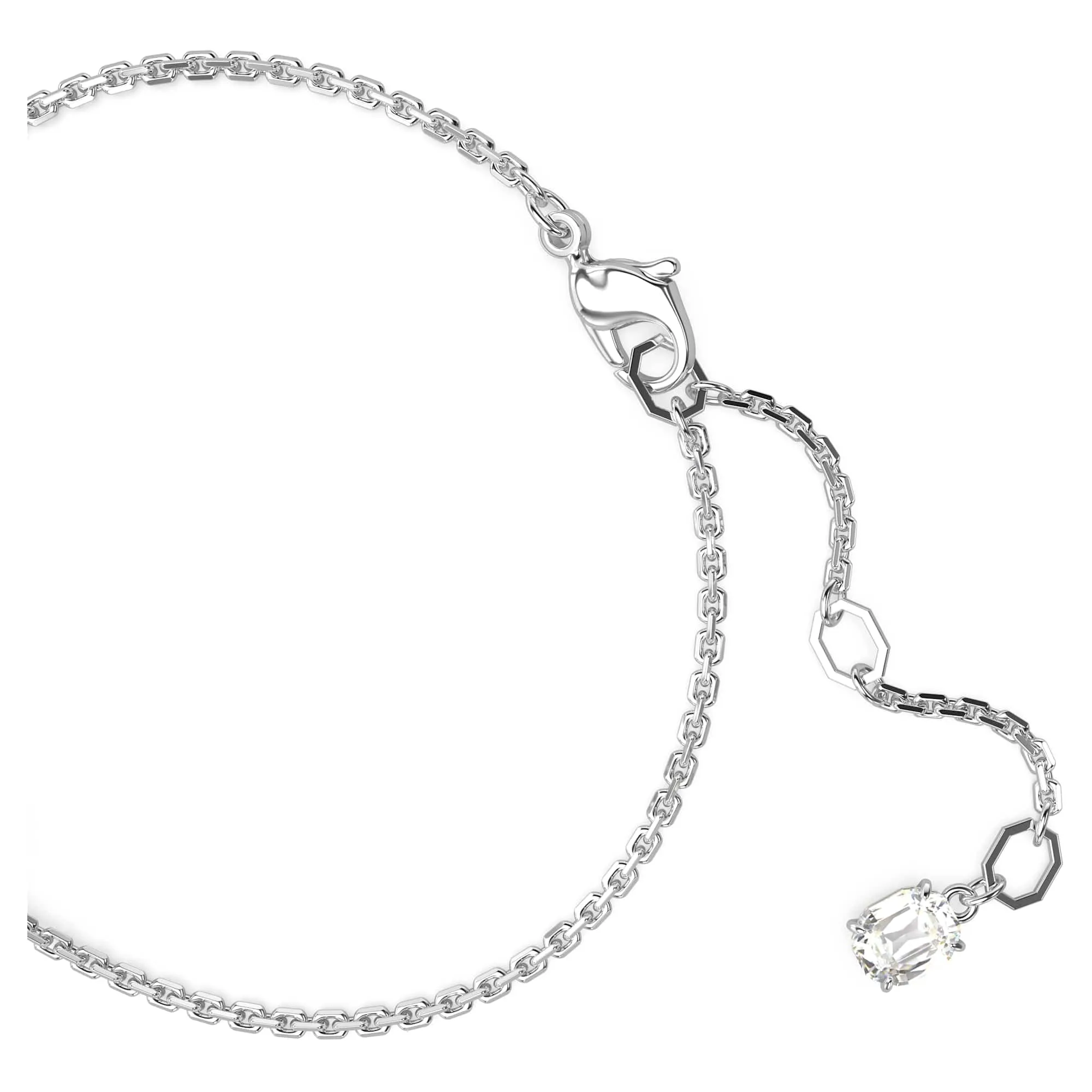 Swarovski Mesmera Braccialetto, Taglio Misto, Blu, Placcato Rodio - immagine 3