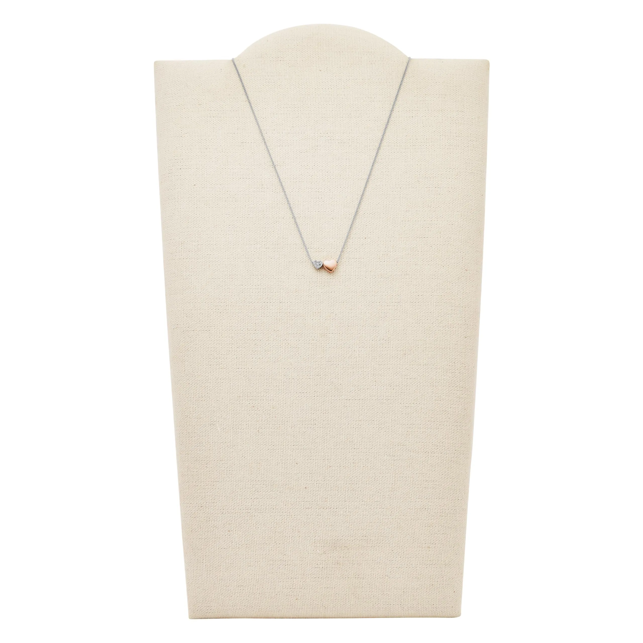 Fossil Collana Donna Motivi Vintage in Acciaio Inossidabile JF03097998 - immagine 3