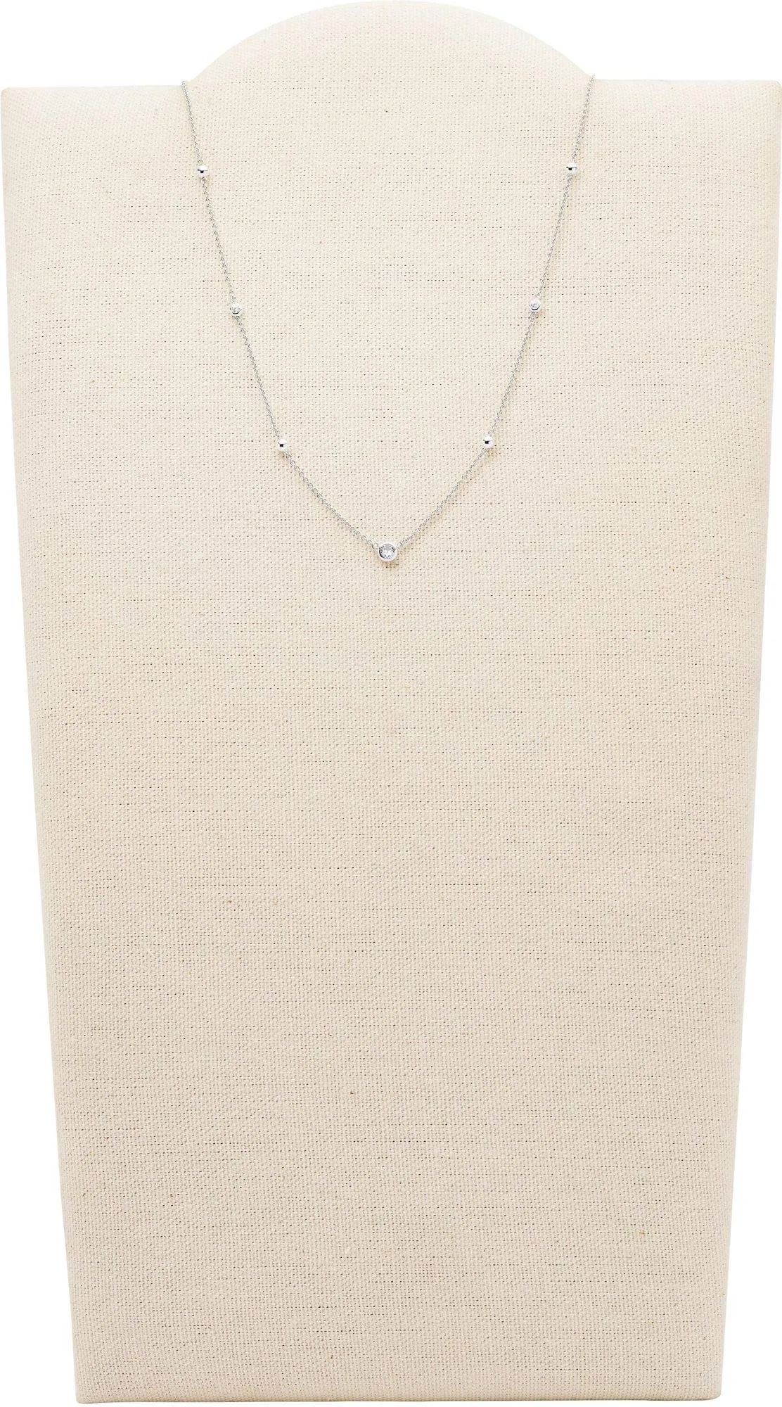 Fossil Glitz By The Yard Collana in Argento JFS00453040 - immagine 1