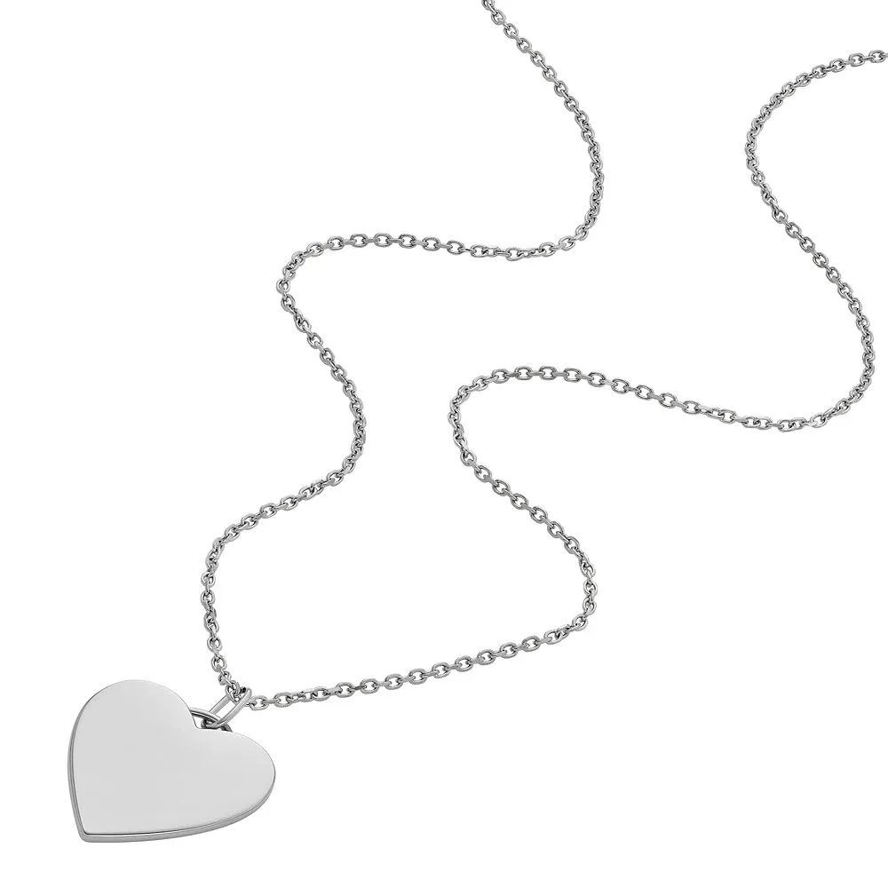 Fossil Collana con pendente Drew da donna in acciaio JF04690040 - immagine 2