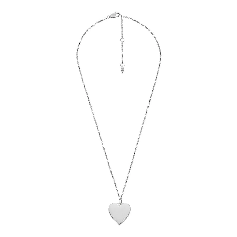 Fossil Collana con pendente Drew da donna in acciaio JF04690040 - immagine 3