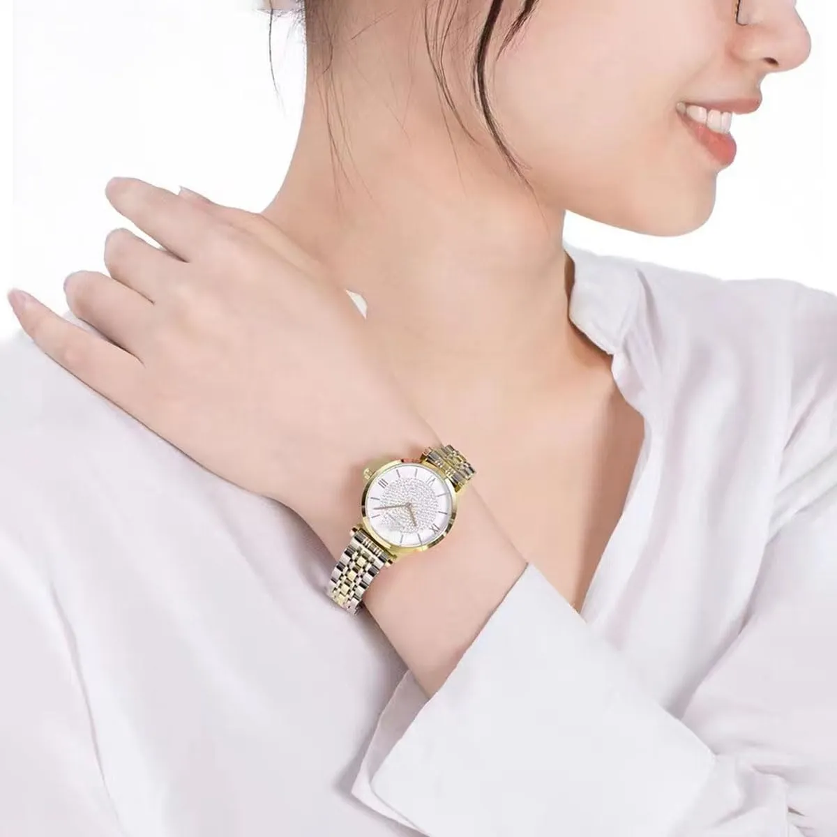HEYOZURY Cinturino in Acciaio Inossidabile con Estremità Dritta e Curva 14mm - immagine 6