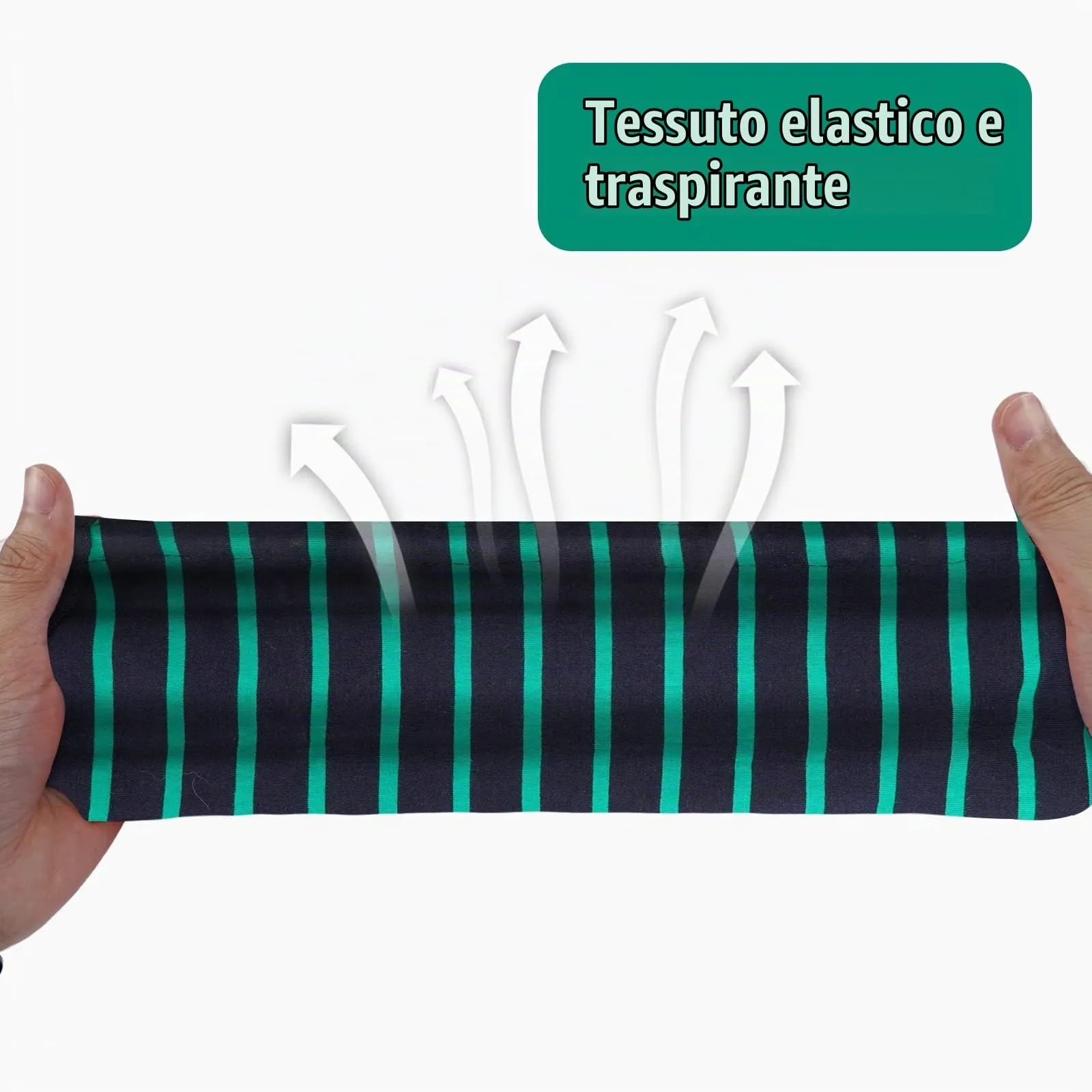 LIANZIMAU Tuta Recupero Post-Operatoria per Cani, Protezione Ferite Addominali e Pelle, Alternativa a Cono e Colletto, Taglia Large, Strisce Verde - immagine 7
