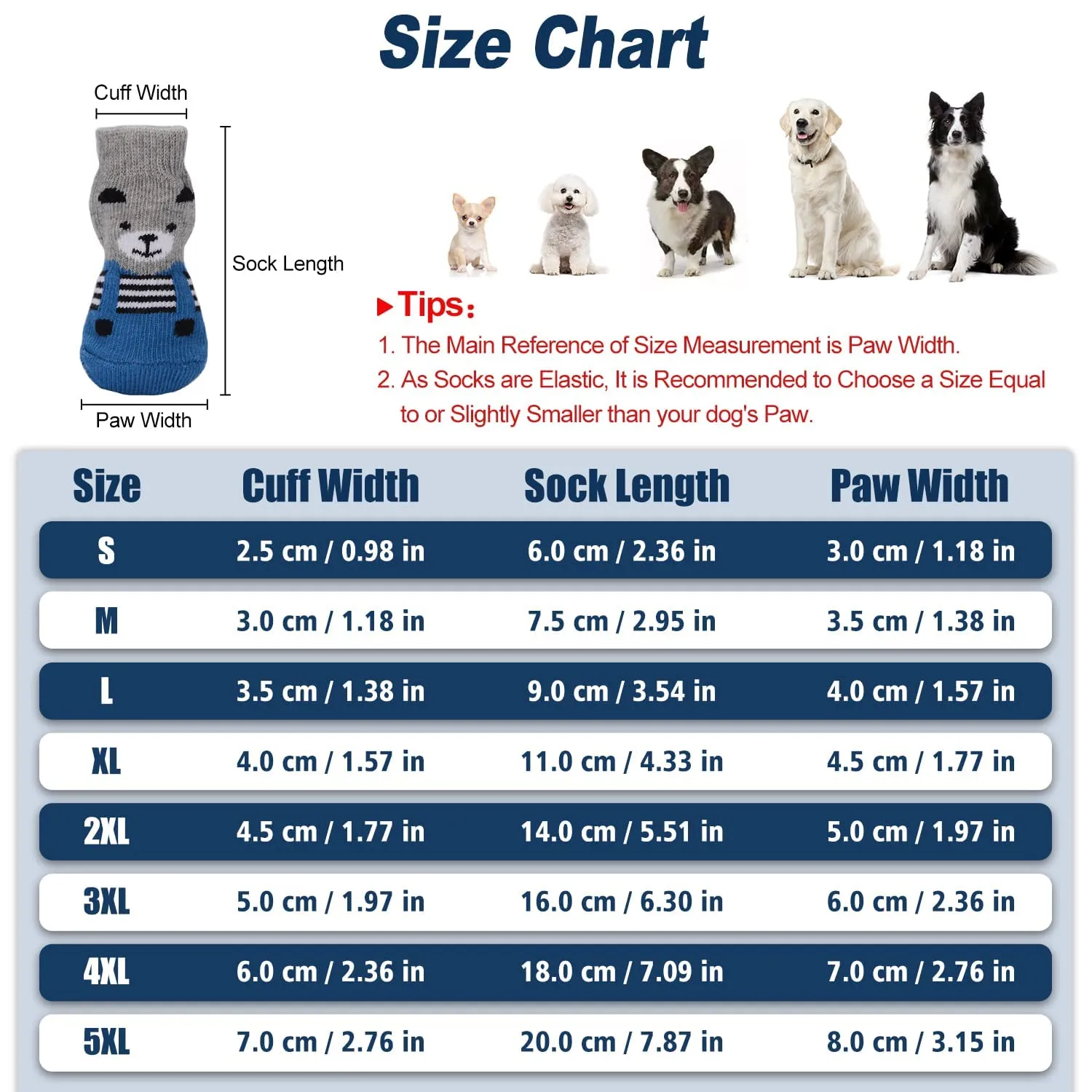 PETLOFT Calzini Antiscivolo per Cane con Cinghie Regolabili, 4 Pezzi (Grigio, 4XL) - immagine 2