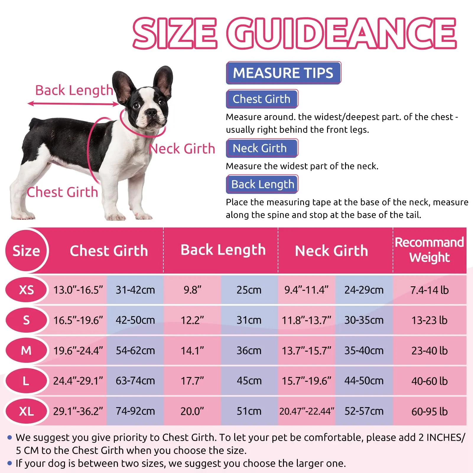 PUZAUKAL Maglione in Pile per Cani e Gatti con Foro per Imbracatura, Blu, XL - immagine 2