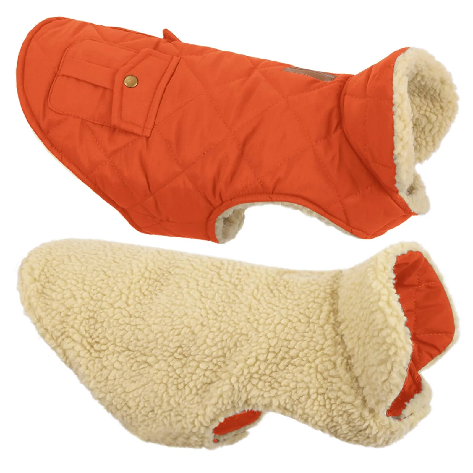 Queenmore Cappotto Caldo Impermeabile per Cane, Taglia XS, Lila - immagine 9