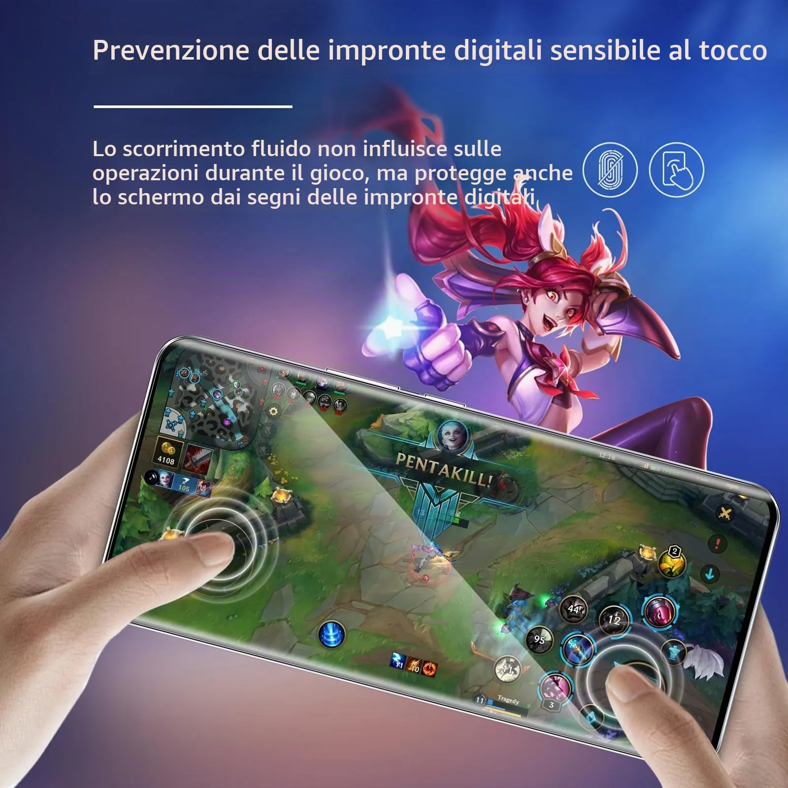 ELYCO Vetro Temperato per Honor 90, 2 Pezzi - immagine 4