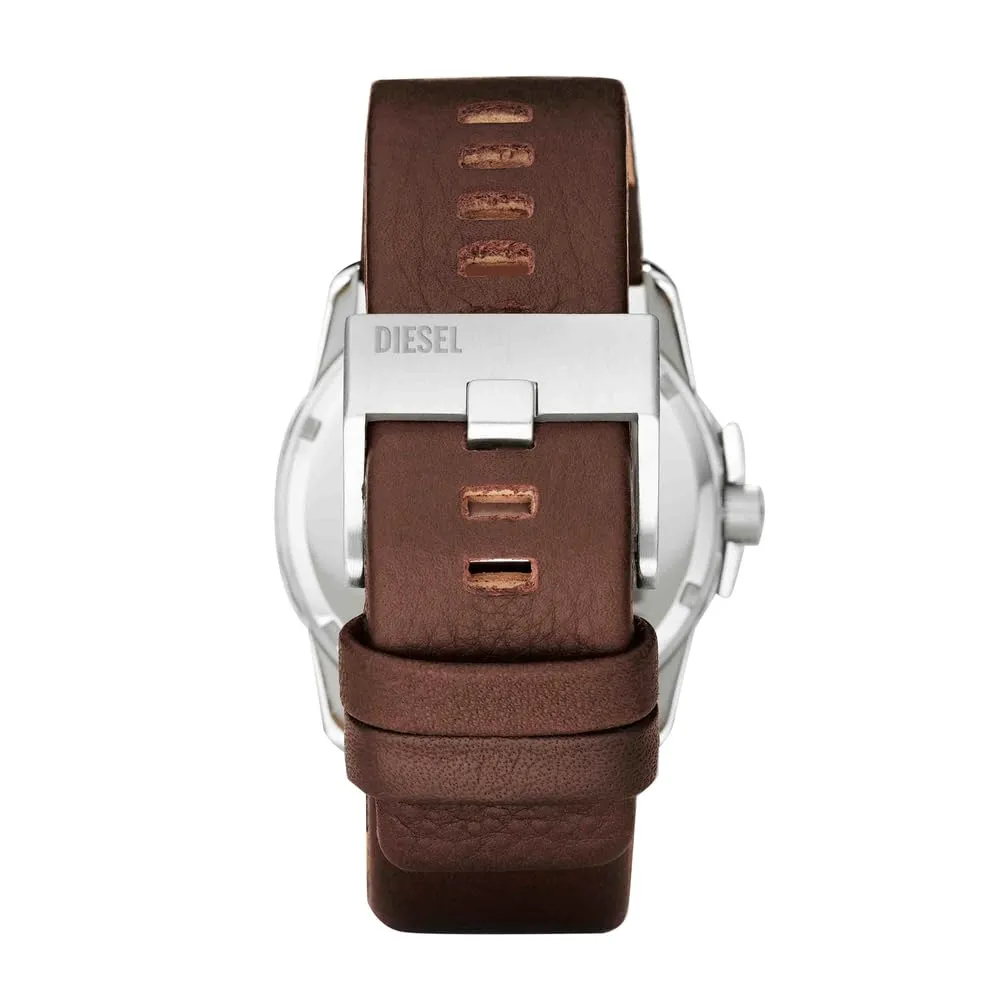 Diesel Master Chief Orologio da uomo, 46 mm, Acciaio Inossidabile e Pelle, DZ1206 - immagine 6