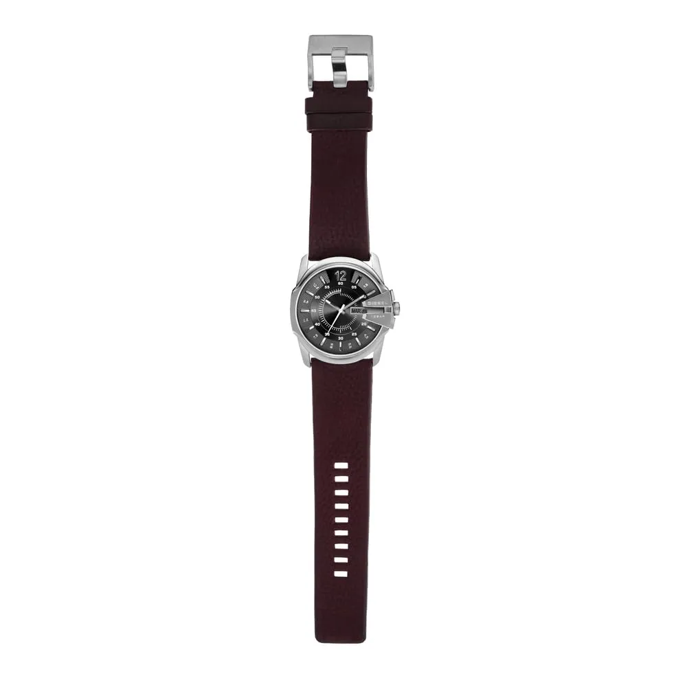Diesel Master Chief Orologio da uomo, 46 mm, Acciaio Inossidabile e Pelle, DZ1206 - immagine 7