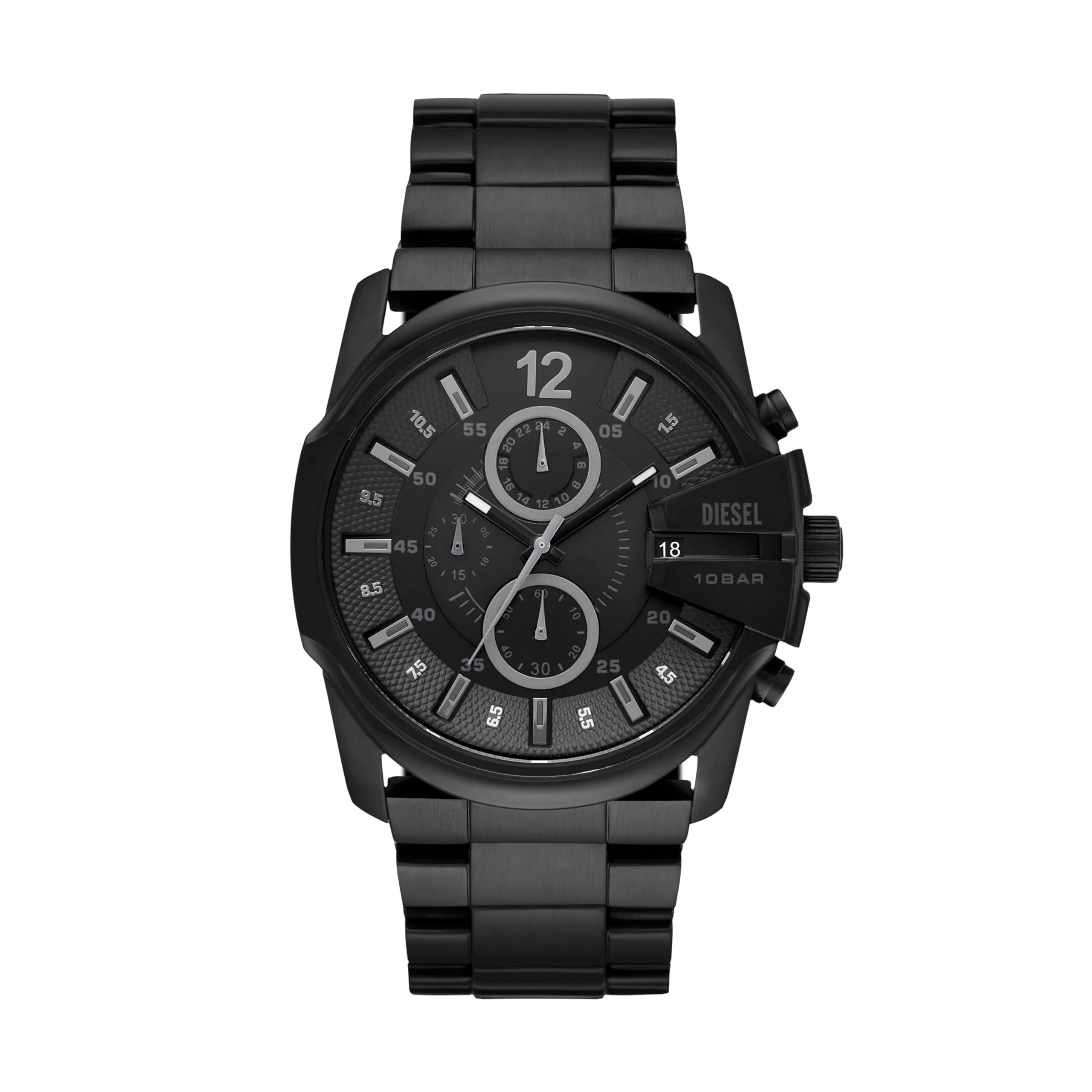 Diesel Master Chief Series DZ4180 Orologio da Uomo, 49 mm, Nero - immagine 1