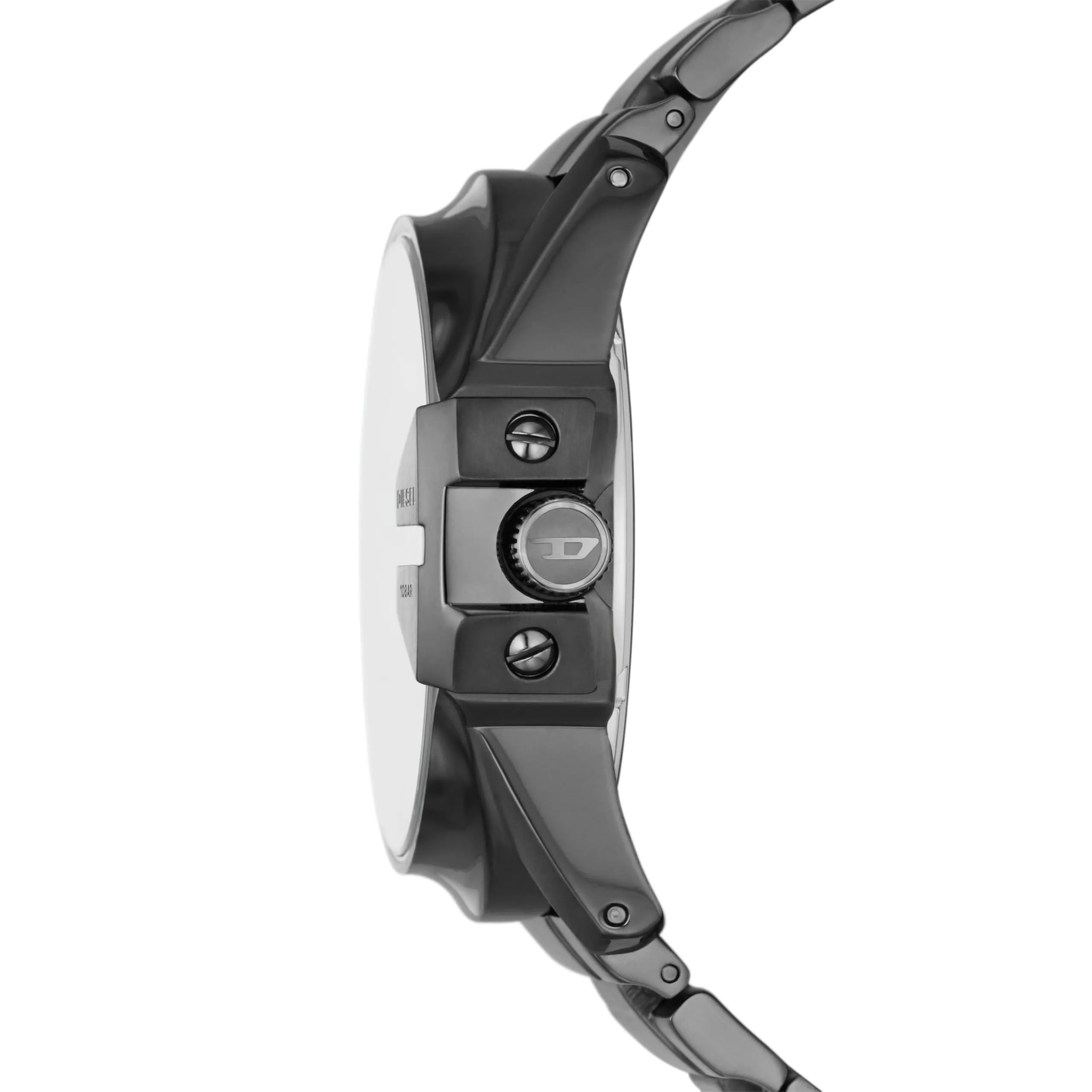 Diesel Master Chief Cronografo da Uomo, Acciaio Inossidabile Gunmetal, 43 mm, DZ1965 - immagine 3