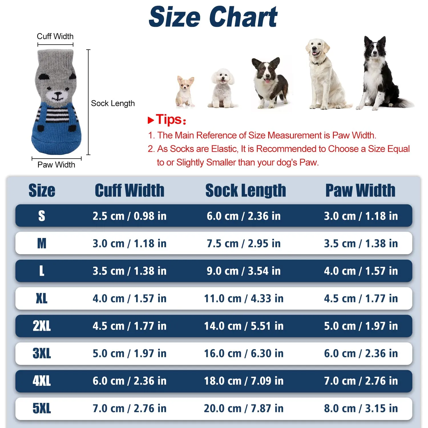 PETLOFT Calzini Antiscivolo per Cane con Cinghie Regolabili, 4 Pezzi (Grigio, XL) - immagine 2