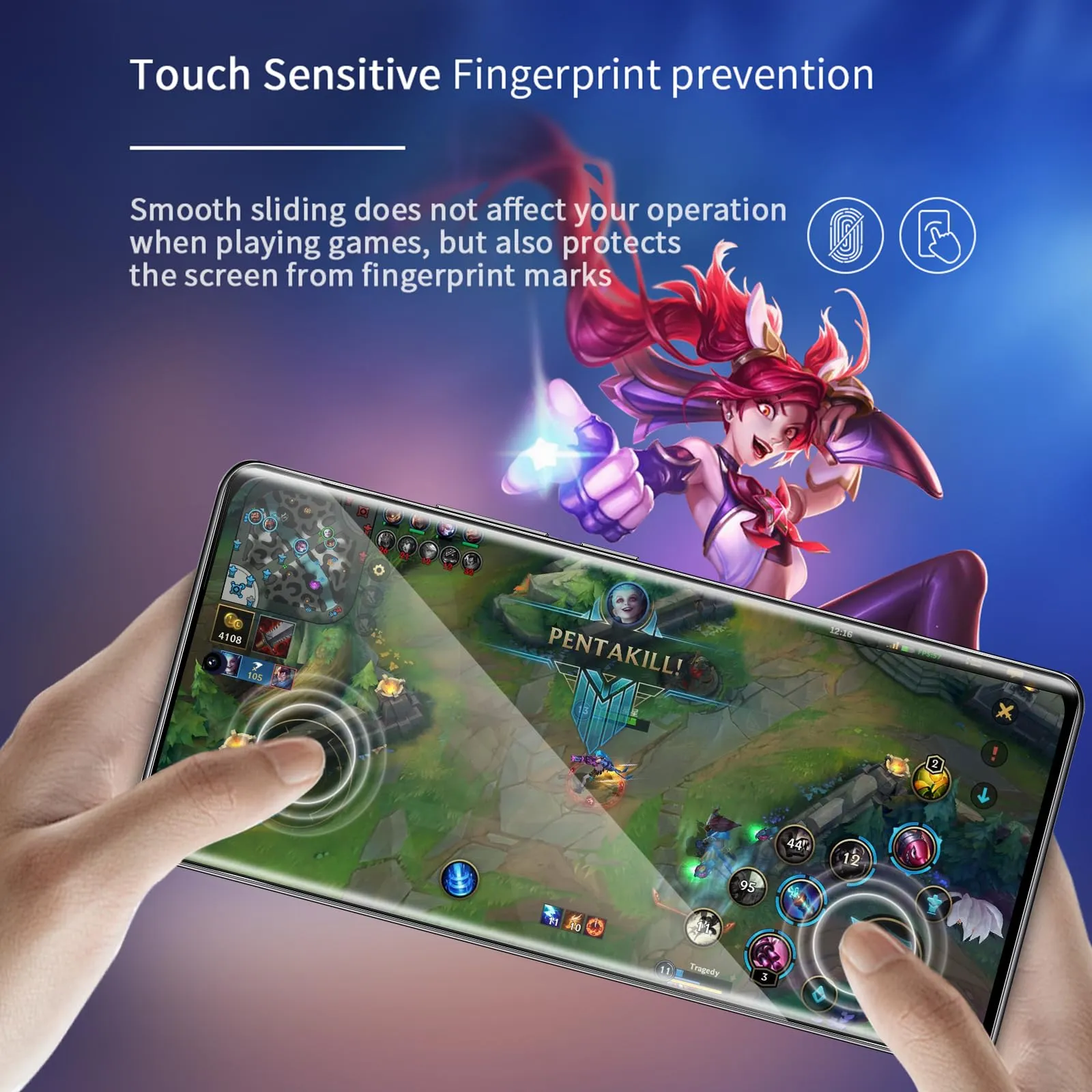 ELYCO Vetro Temperato per Xiaomi Redmi Note 14 Pro 4G, 2+2 Pezzi - immagine 4