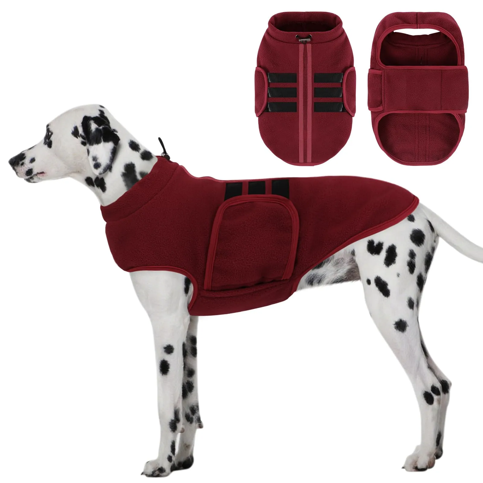 PUZAUKAL Maglione in Pile per Cane, Cappottino Morbido per Taglia Piccola e Media - immagine 1