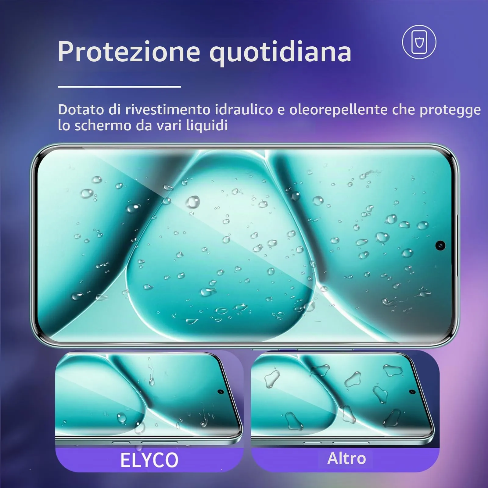 ELYCO Vetro Temperato per Xiaomi Redmi Note 15 Pro Plus / POCO M8 Pro 5G - immagine 2