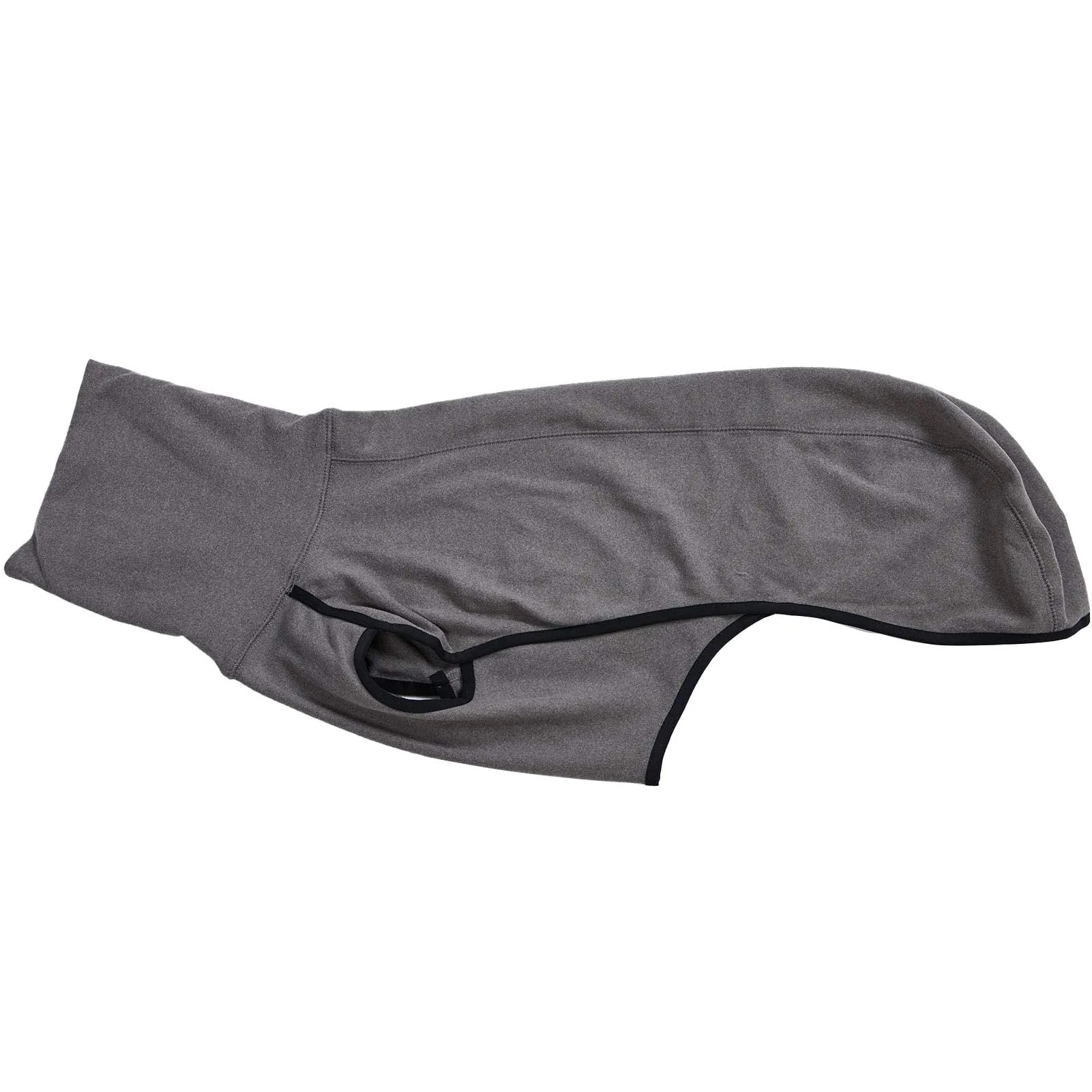 Imily Bela Maglione in pile con collo alto per cani, grigio, XS - immagine 2