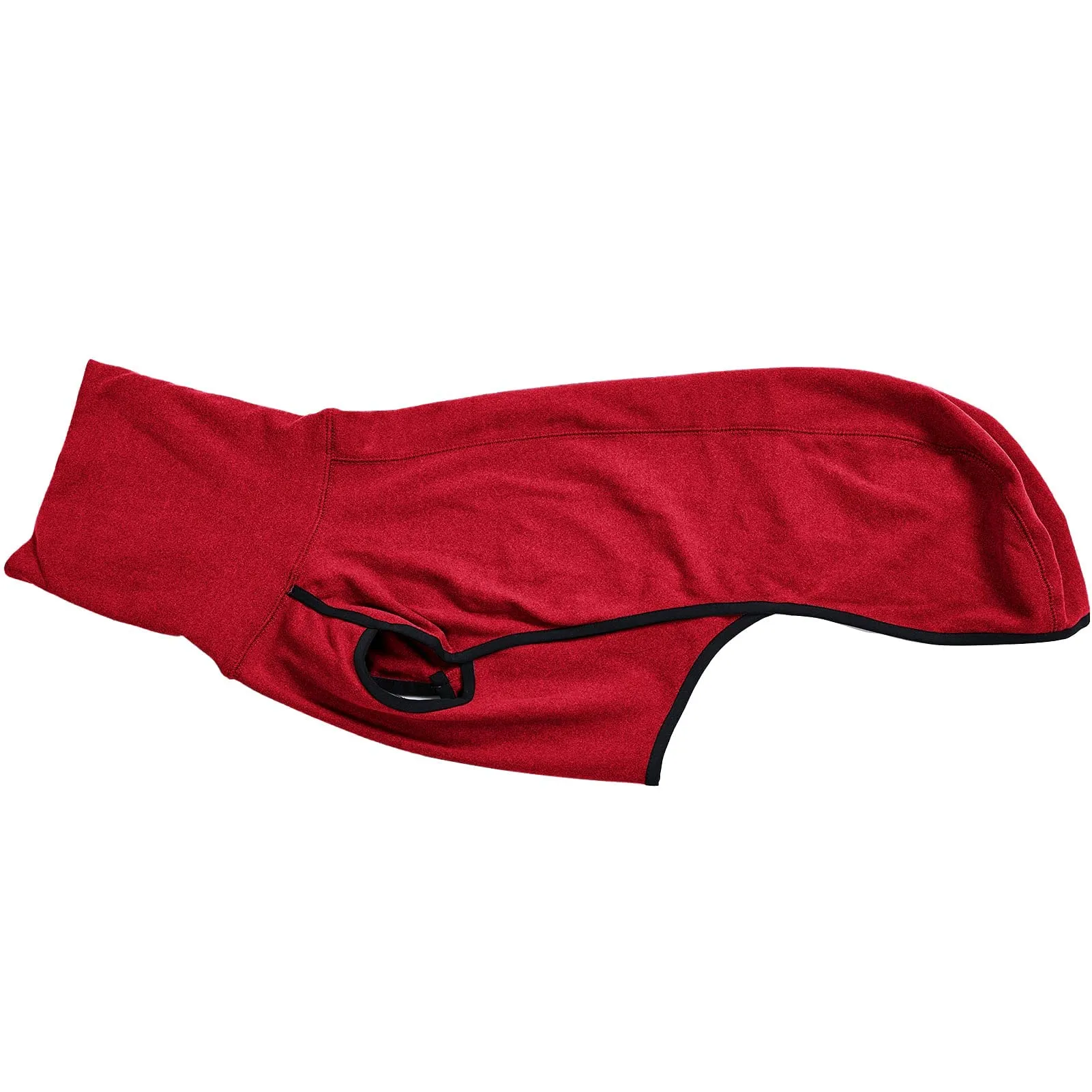 Imily Bela Maglione in pile con collo alto per cani, rosso, XS - immagine 2