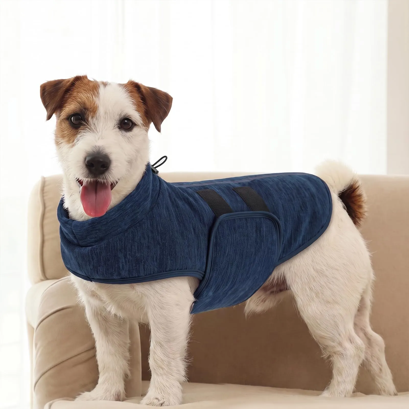 PUZAUKAL Maglione Cane in Pile, Morbido Cappottino per Cani di Piccola e Media Taglia - immagine 7