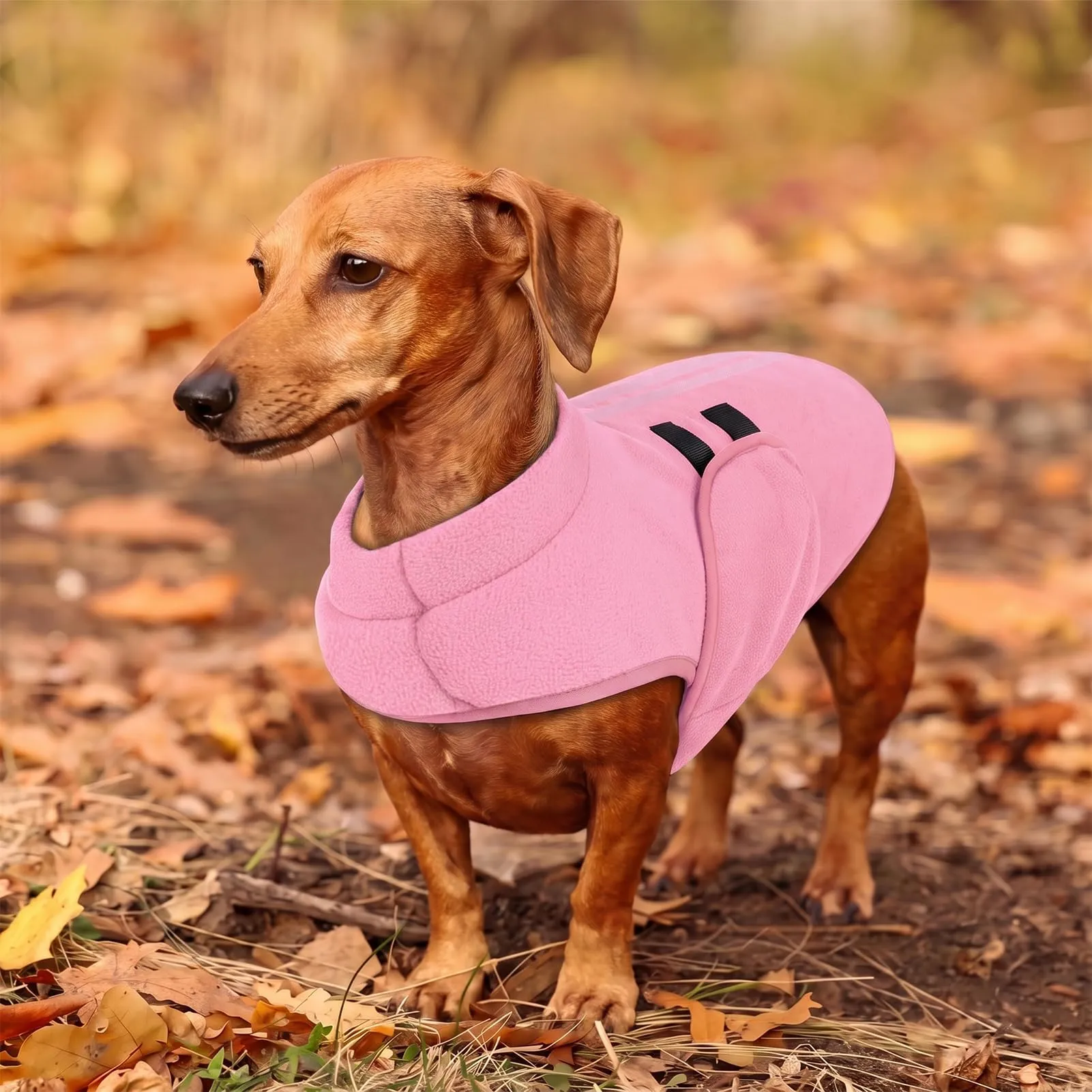 PUZAUKAL Maglione in Pile per Cani di Piccola e Media Taglia - immagine 6