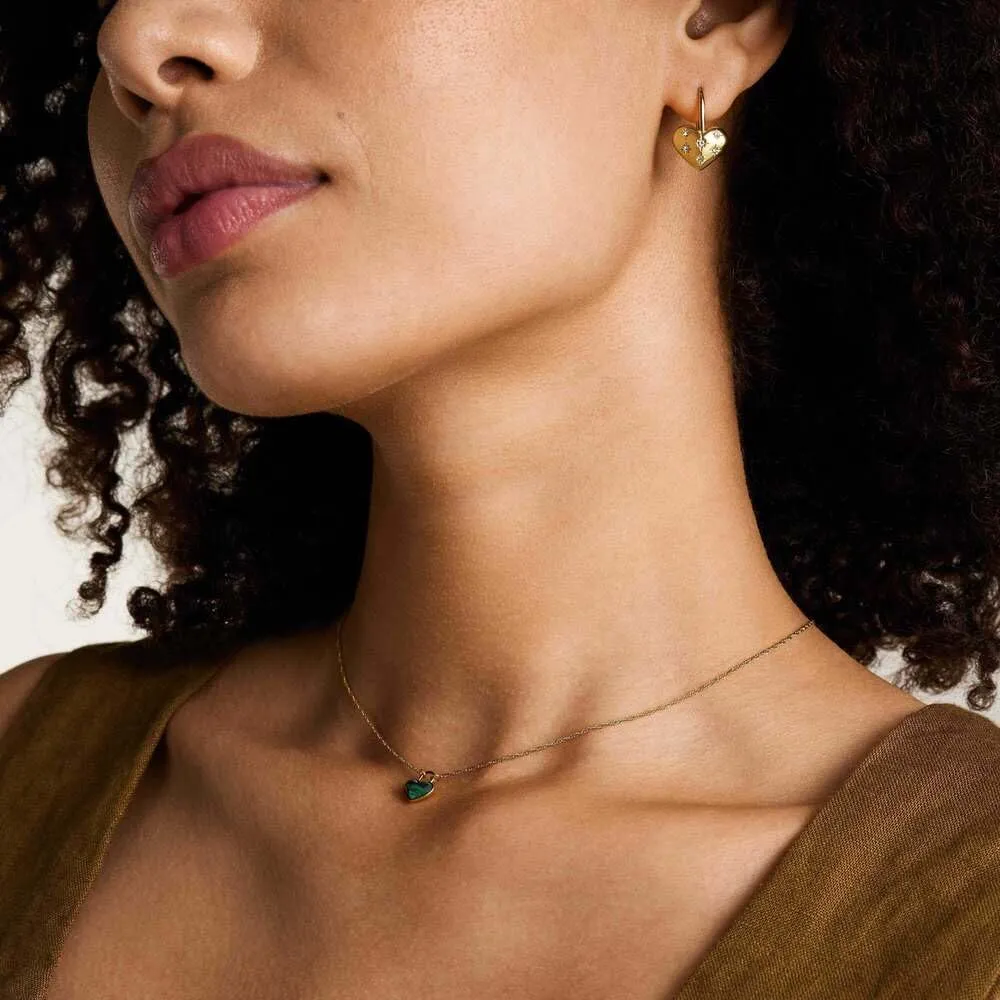 Fossil Sadie Stainless Steel Hook Closure Earrings - Gold - immagine 2