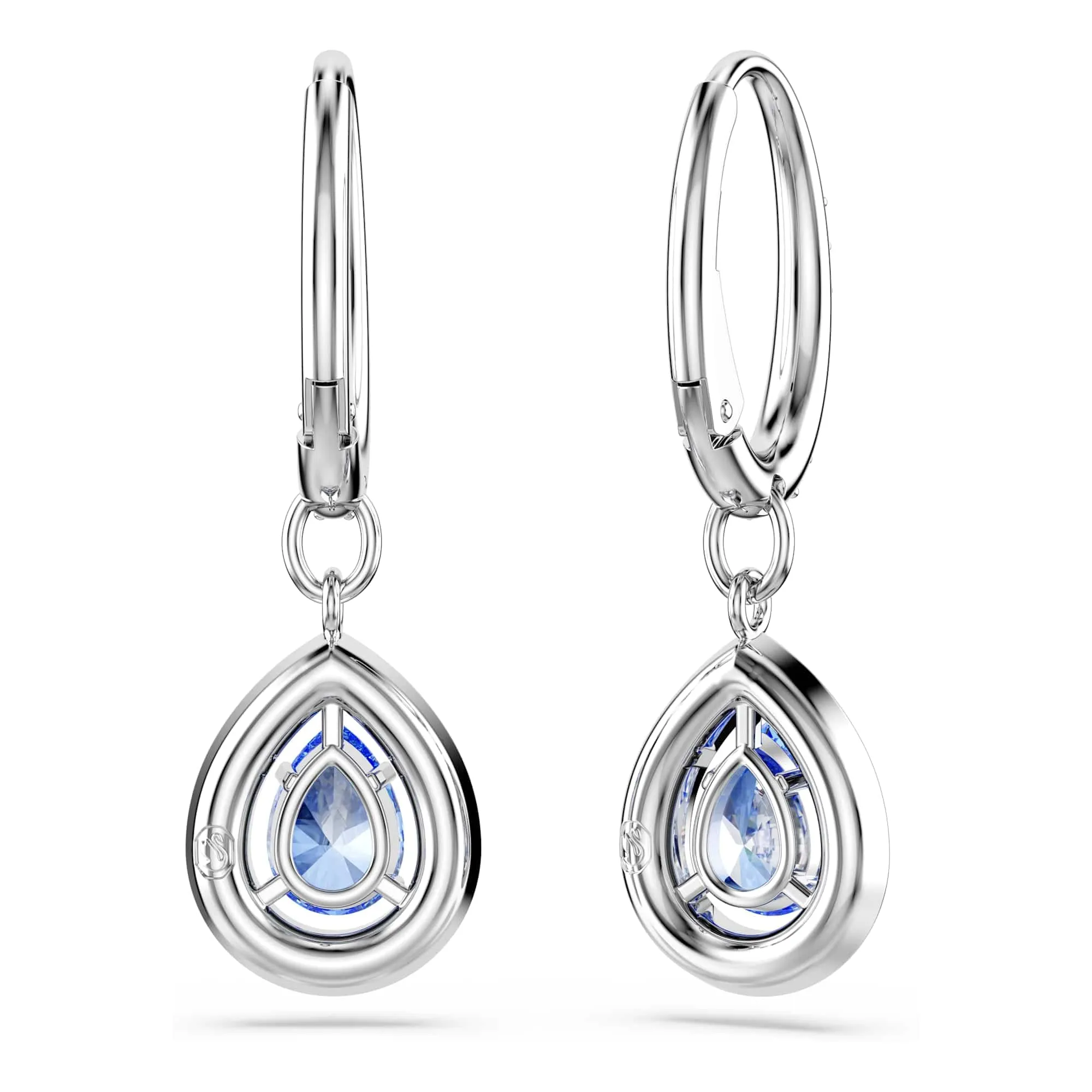 Swarovski Orecchini pendenti Una Angelic, Taglio Drop, Blu, Placcato rodio - immagine 6