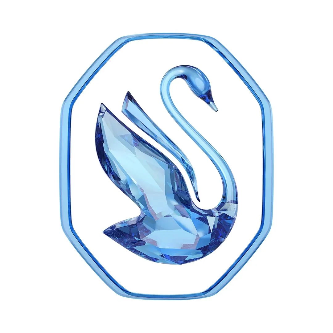Swarovski Orecchini pendenti Una Angelic, Taglio Drop, Blu, Placcato rodio - immagine 7