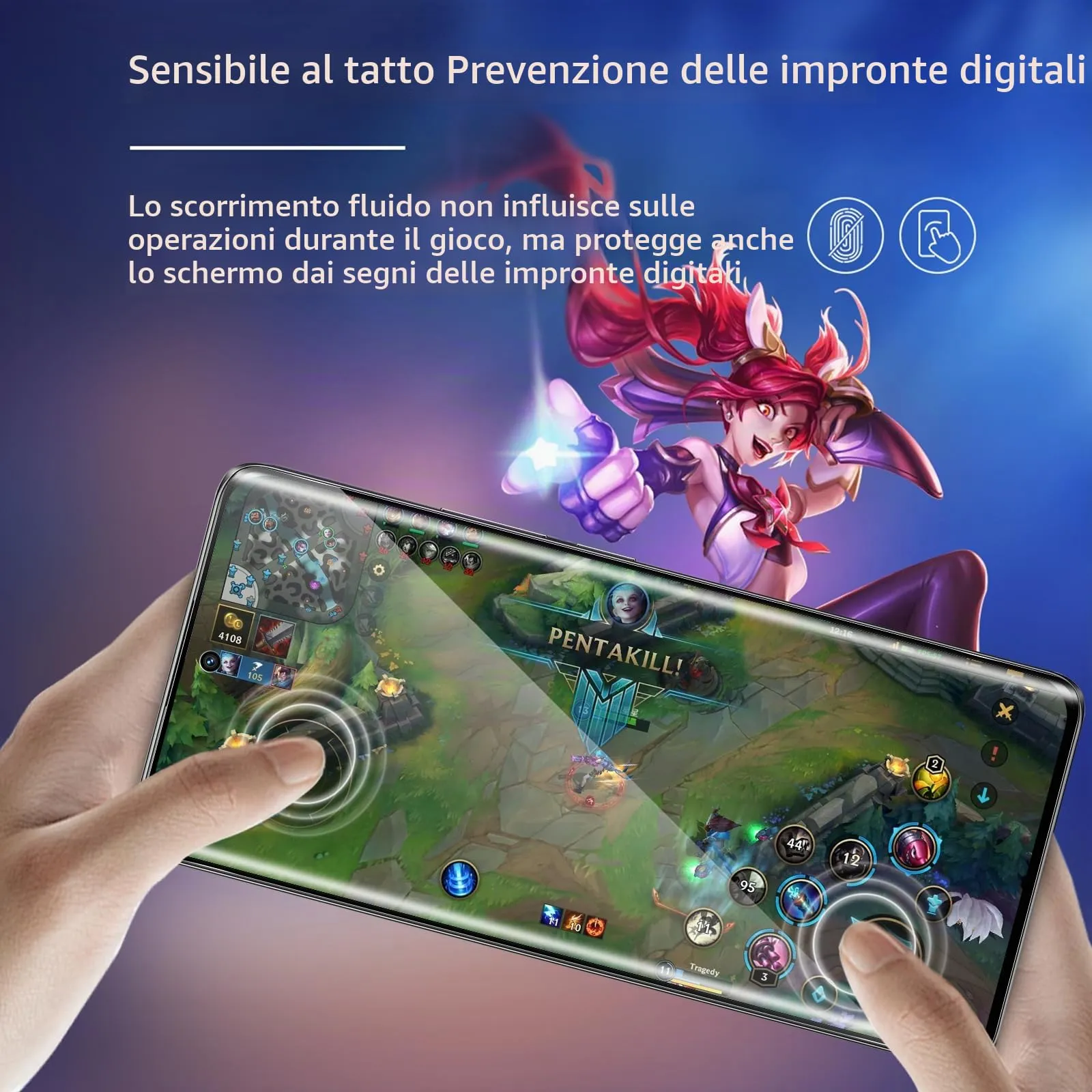 ELYCO Vetro Temperato per Realme 11 Pro / 11 Pro Plus, 2 Pezzi - immagine 4