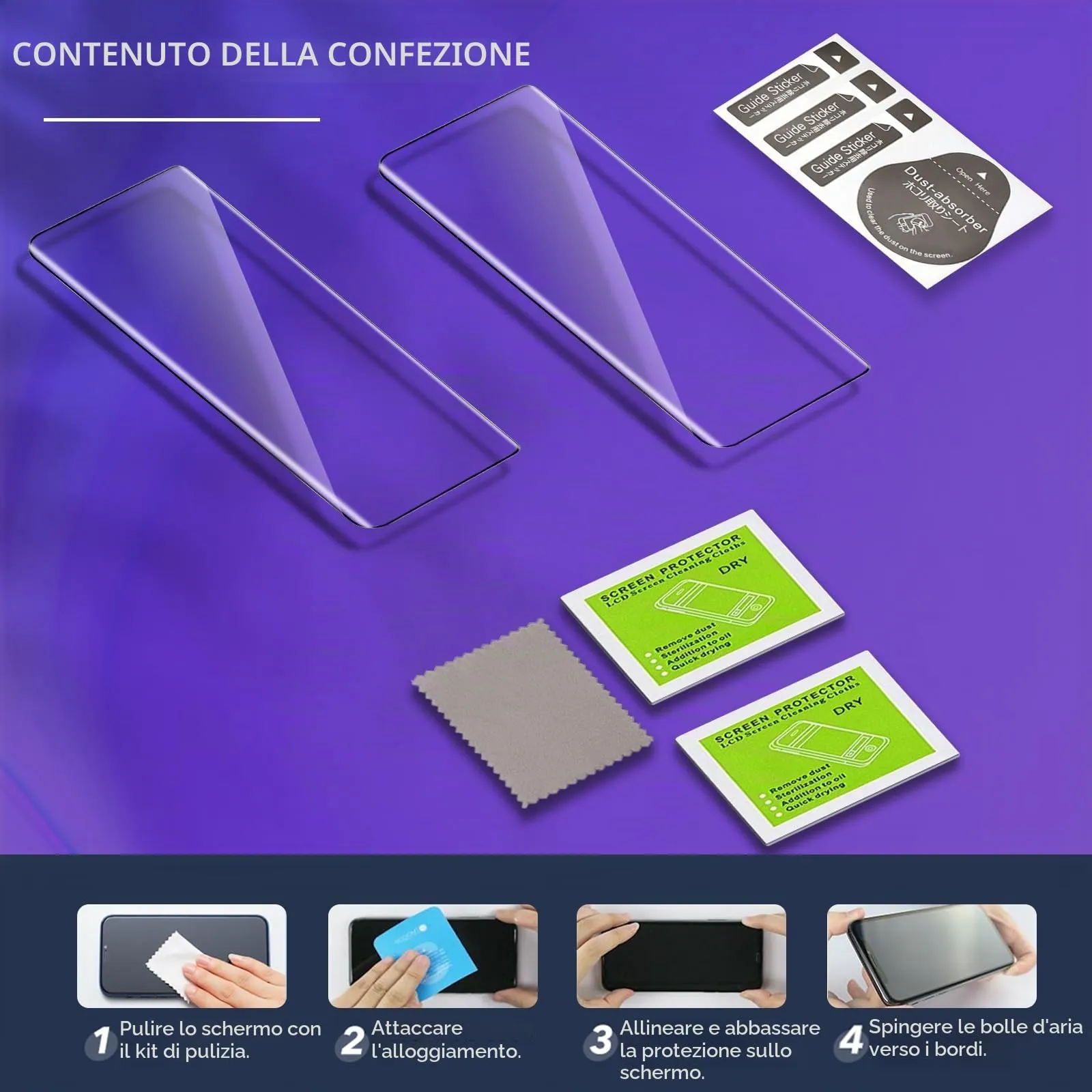 ELYCO Vetro Temperato per Realme 11 Pro / 11 Pro Plus, 2 Pezzi - immagine 7