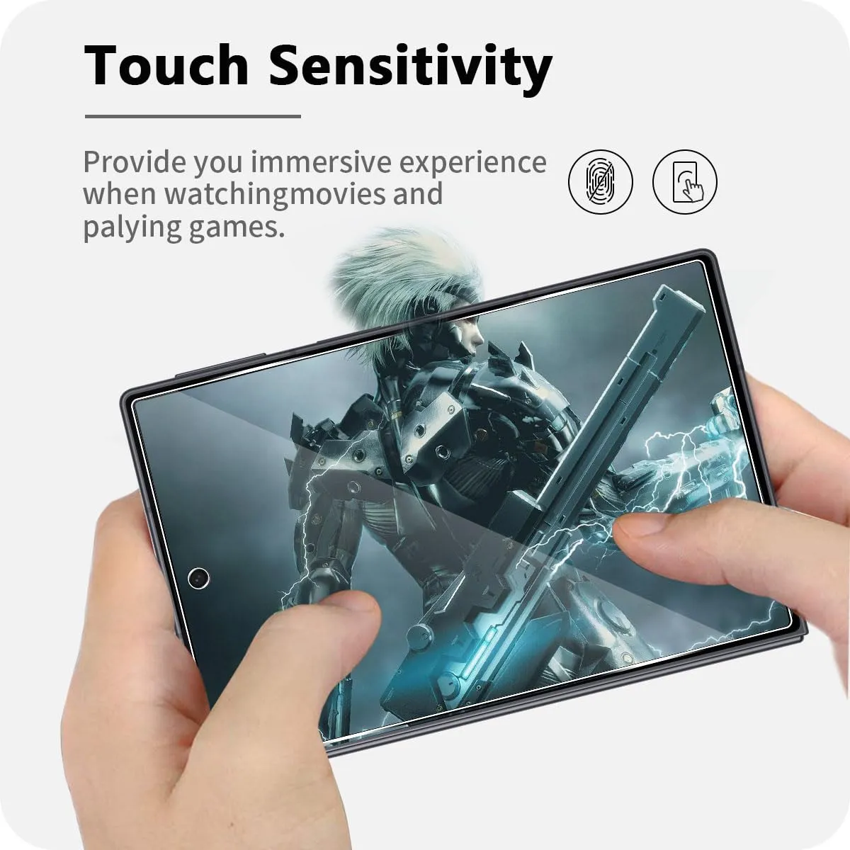 ELYCO Vetro Temperato per Samsung Galaxy Z Fold 8, 6 Pezzi - immagine 5