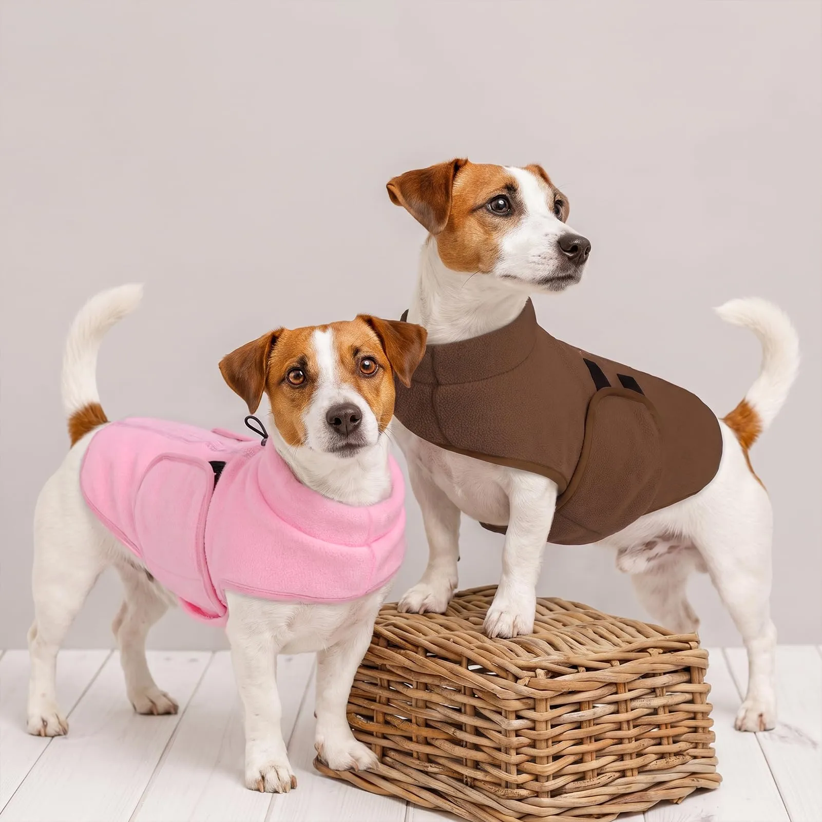 PUZAUKAL Maglione in Pile per Cani di Piccola e Media Taglia - immagine 5