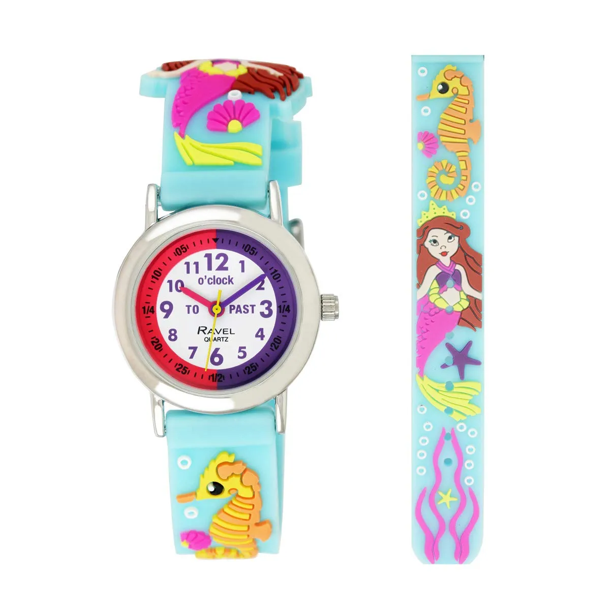 Ravel Orologio per insegnanti del tempo per bambini - Sirena - immagine 1