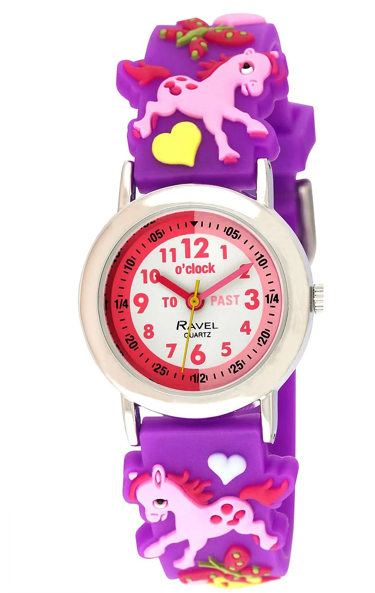 Ravel Orologio Educativo per Bambini Pony (In Inglese) - immagine 1