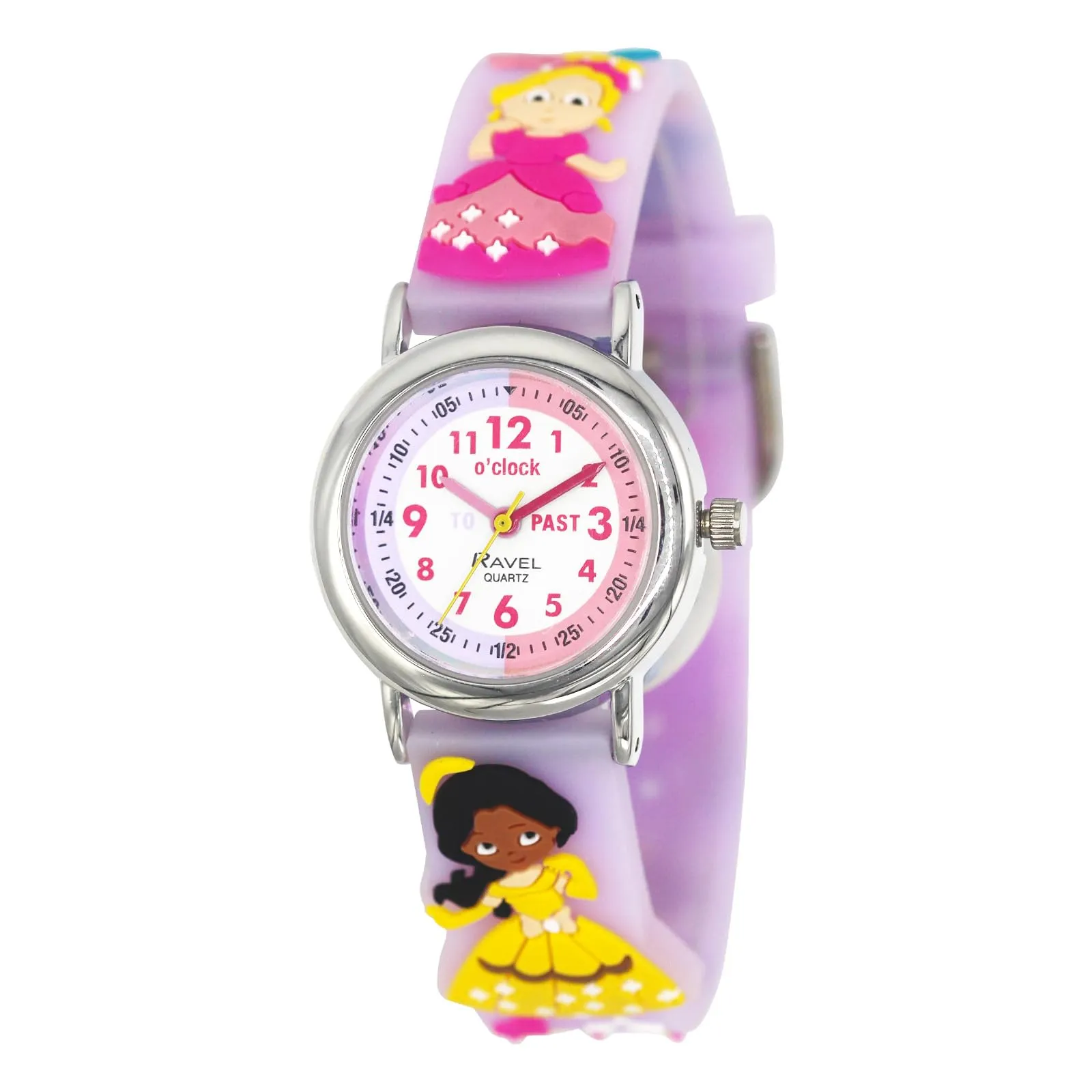 Ravel Orologio per bambini analogico al quarzo R1513.96 Principessa Viola - immagine 1