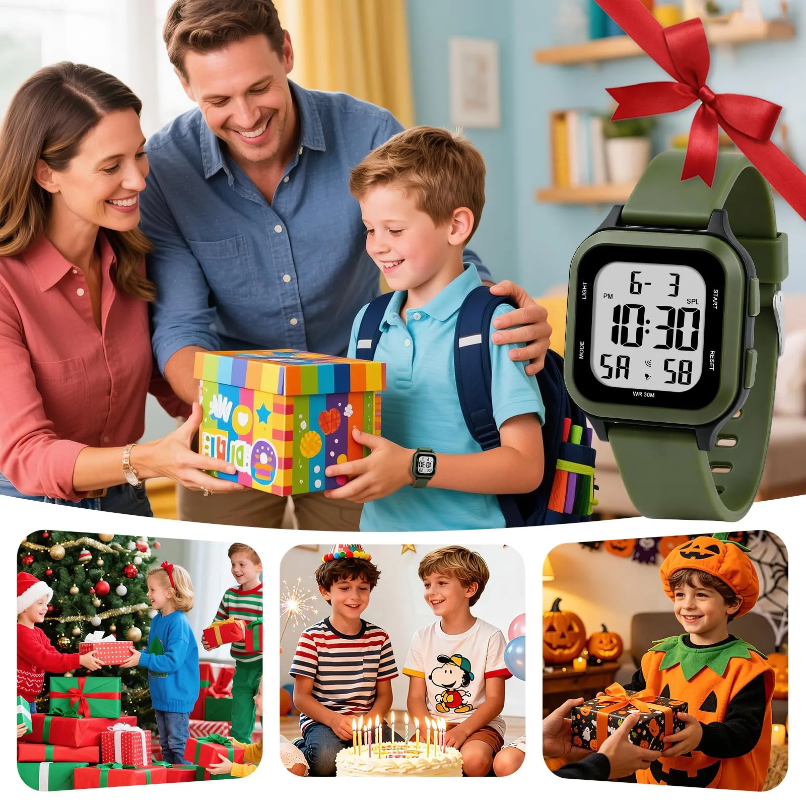 Ayybboo Orologio Digitale per Bambini e Bambine (7-18 Anni) - immagine 6