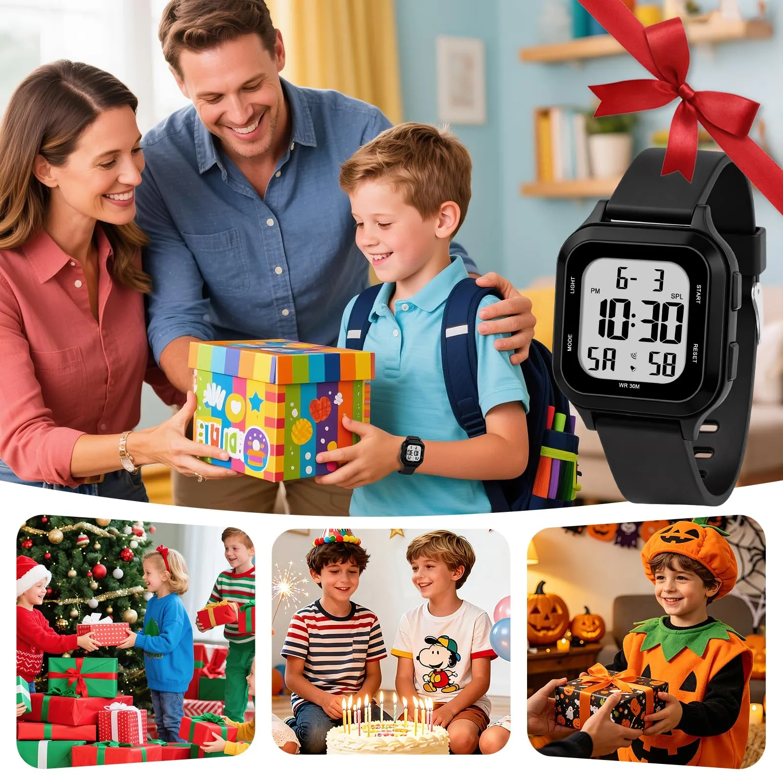 Ayybboo Orologio Digitale per Bambini e Bambine 7-18 Anni - immagine 6